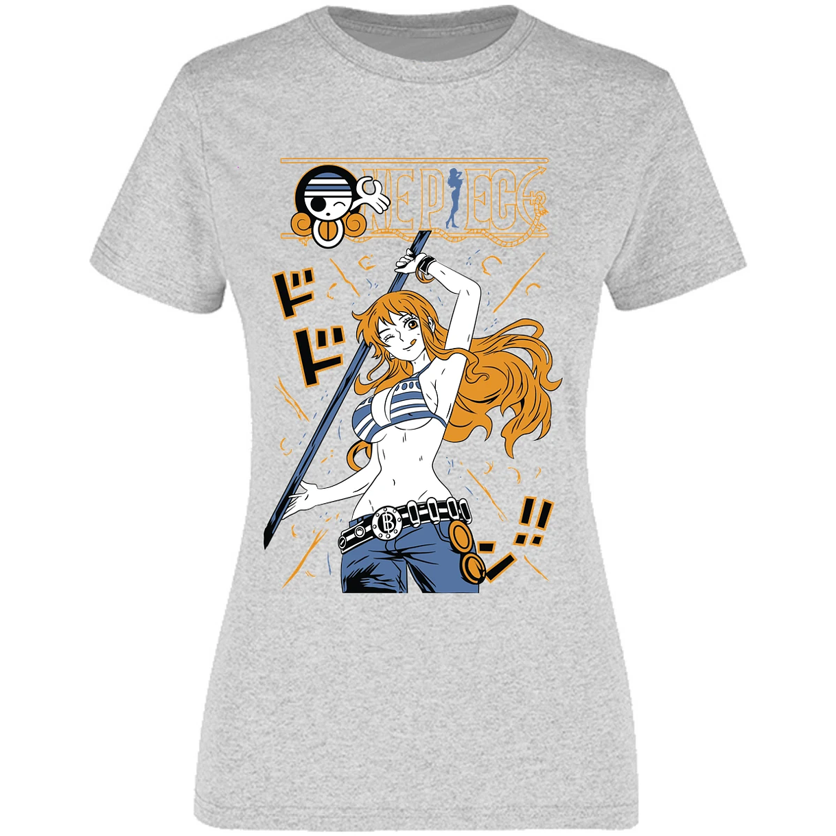 Blusa One Piece Nami Basic Blusa para Mujer 22