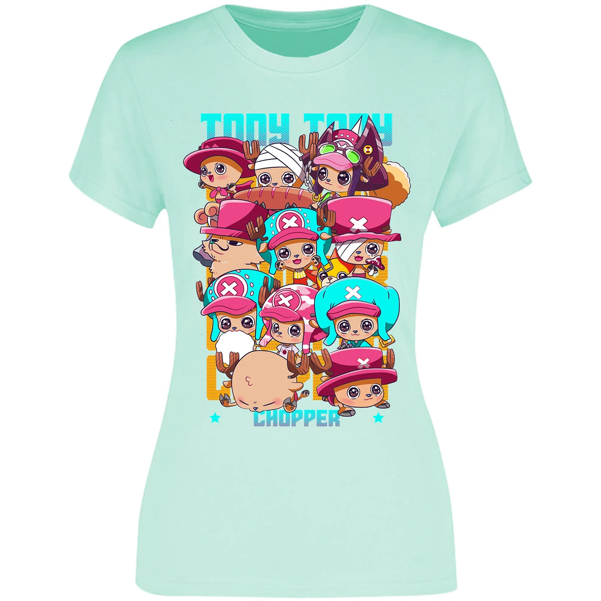 Blusa One Piece De Chopper Blusa para Mujer 10