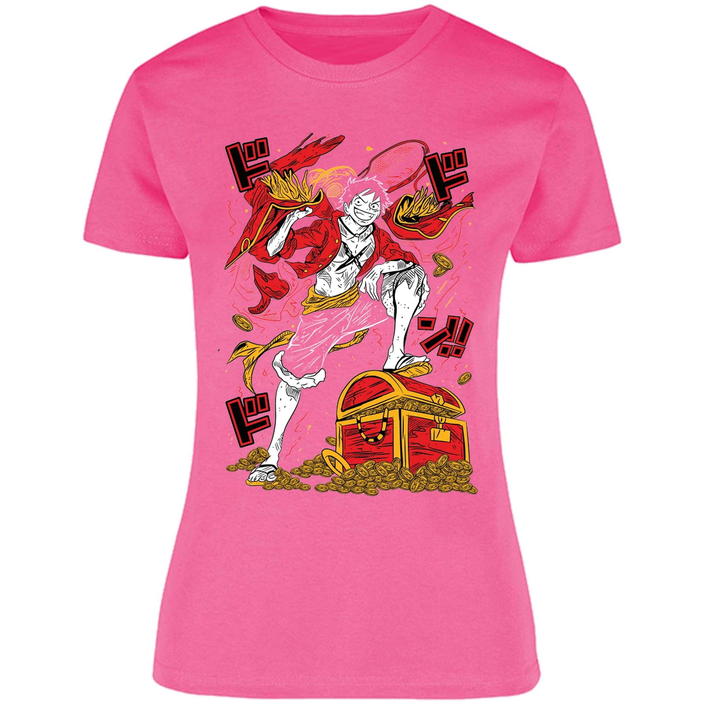 Blusa One Piece Luffy Tesoro Anime Blusa para Mujer 29