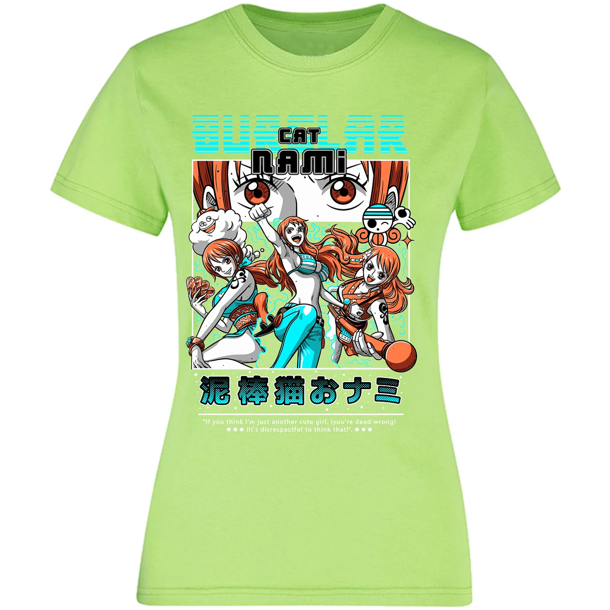 Blusa One Piece Nami Blusa para Mujer 16