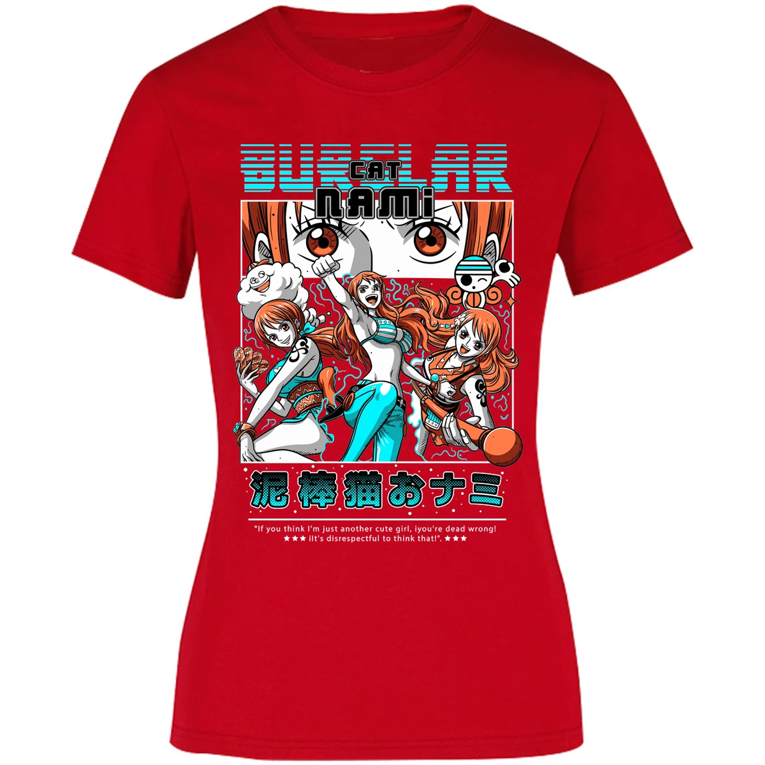 Blusa One Piece Nami Blusa para Mujer 33