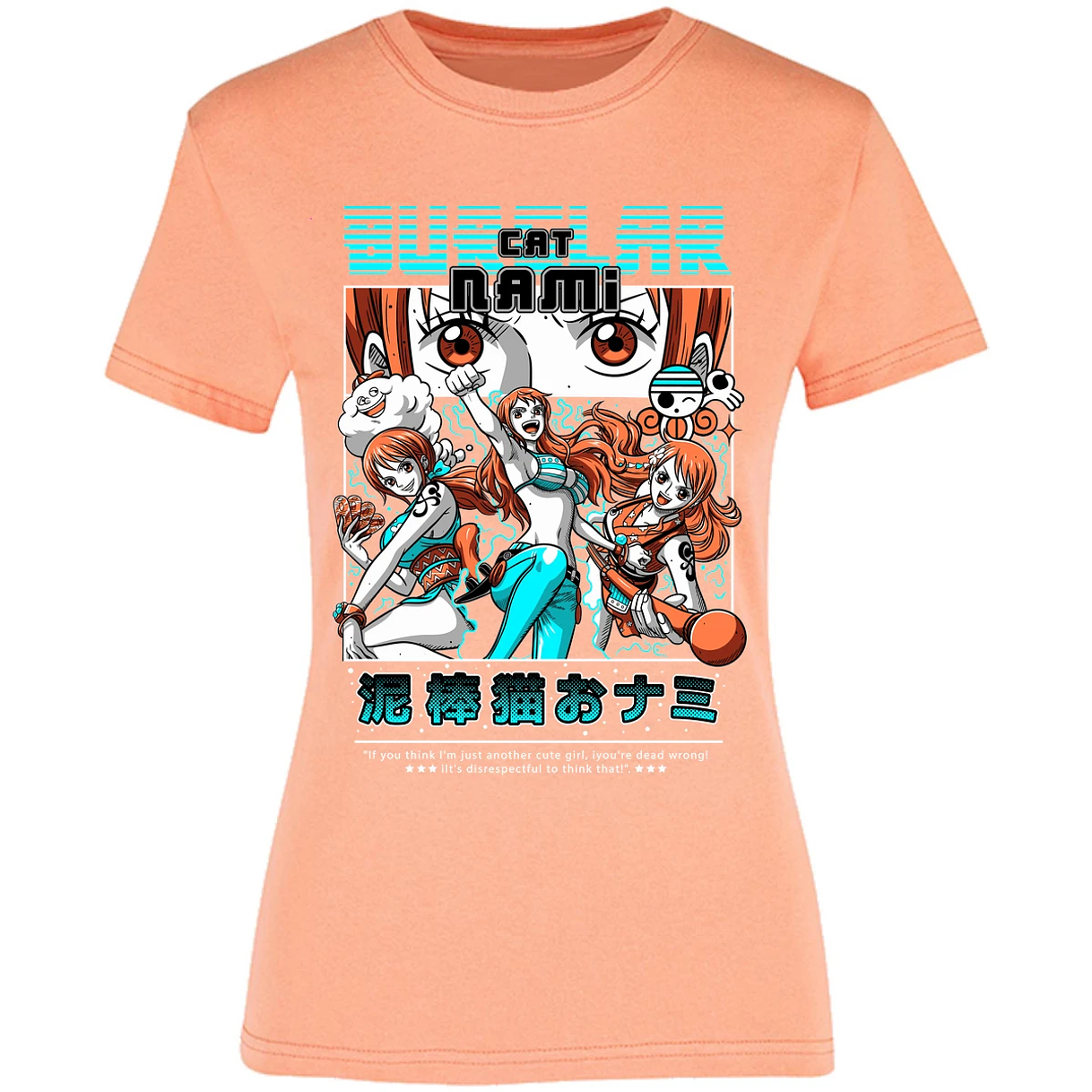 Blusa One Piece Nami Blusa para Mujer 36