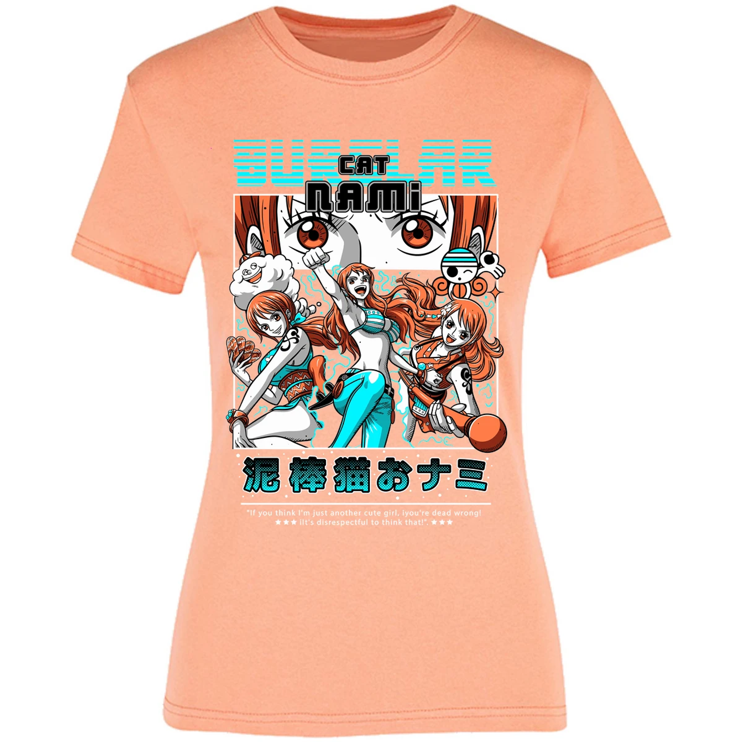 Blusa One Piece Nami Blusa para Mujer 36