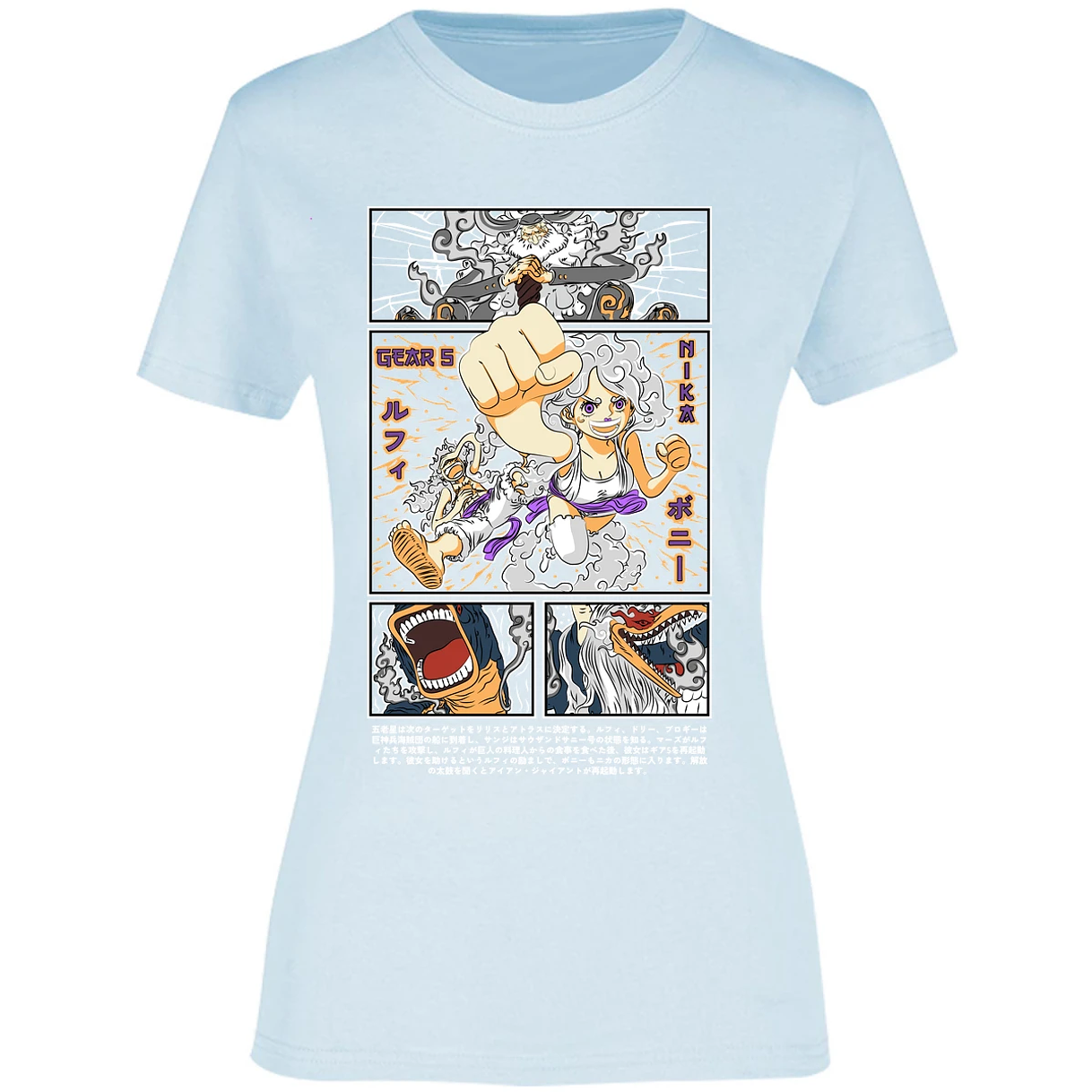 Blusa One Piece Luffy Y Booney Blusa para Mujer 18