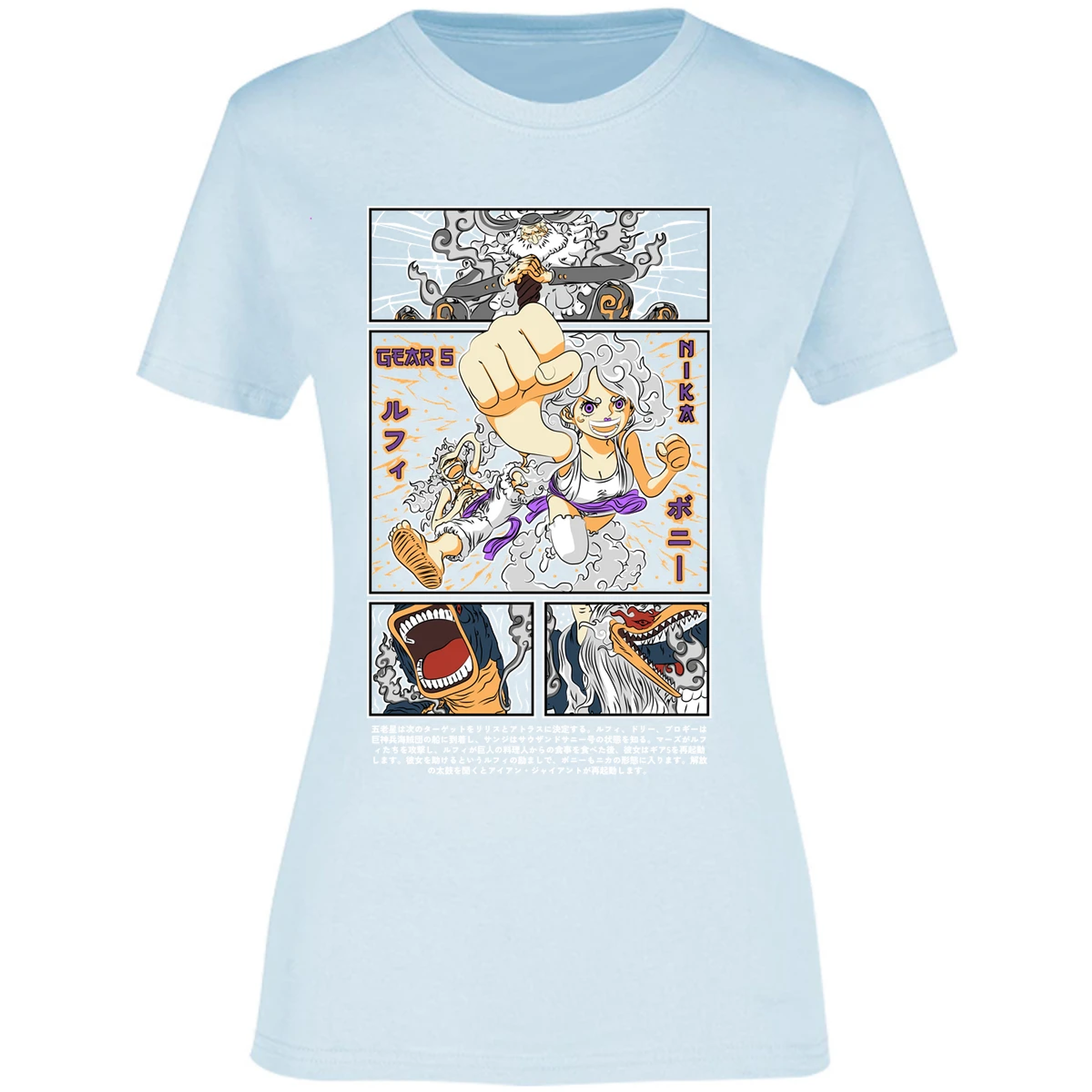 Blusa One Piece Luffy Y Booney Blusa para Mujer 18