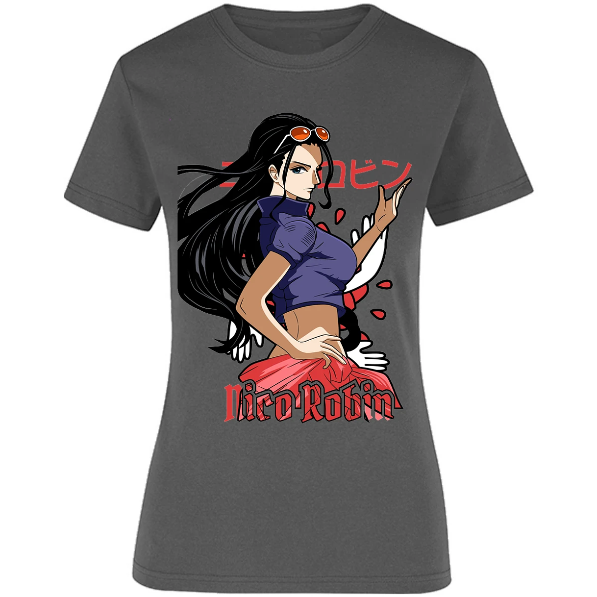 Blusa One Piece Nico Robin Blusa para Mujer 43