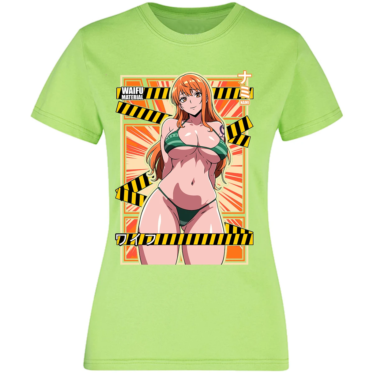 Blusa One Piece Waifu Nami Blusa para Mujer 2