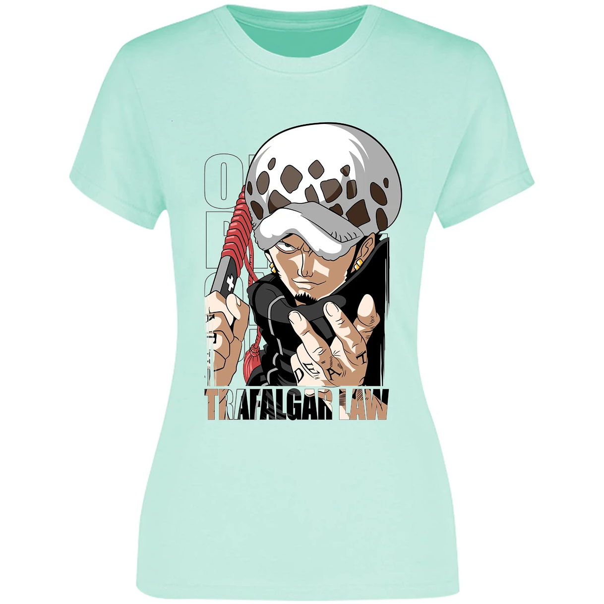 Blusa One Piece Trafalgar Blusa para Mujer 10