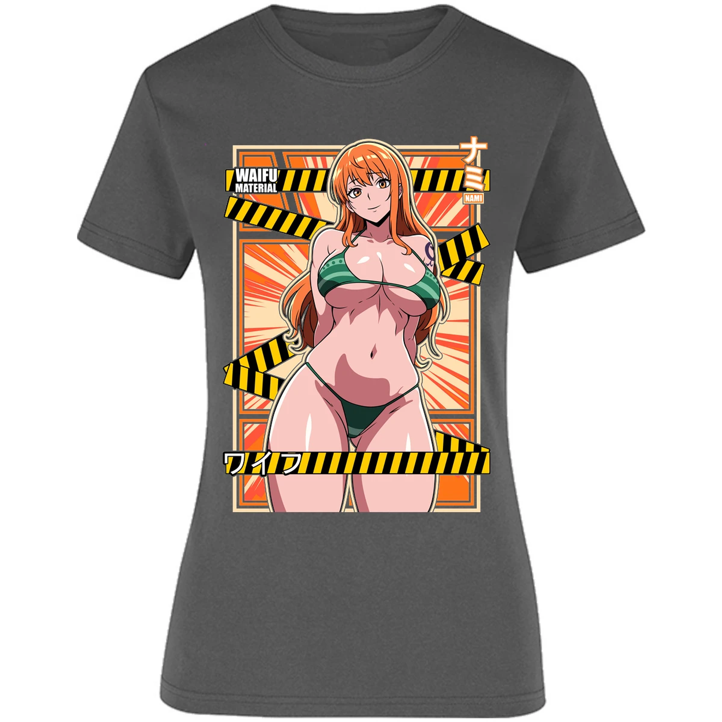 Blusa One Piece Waifu Nami Blusa para Mujer 7