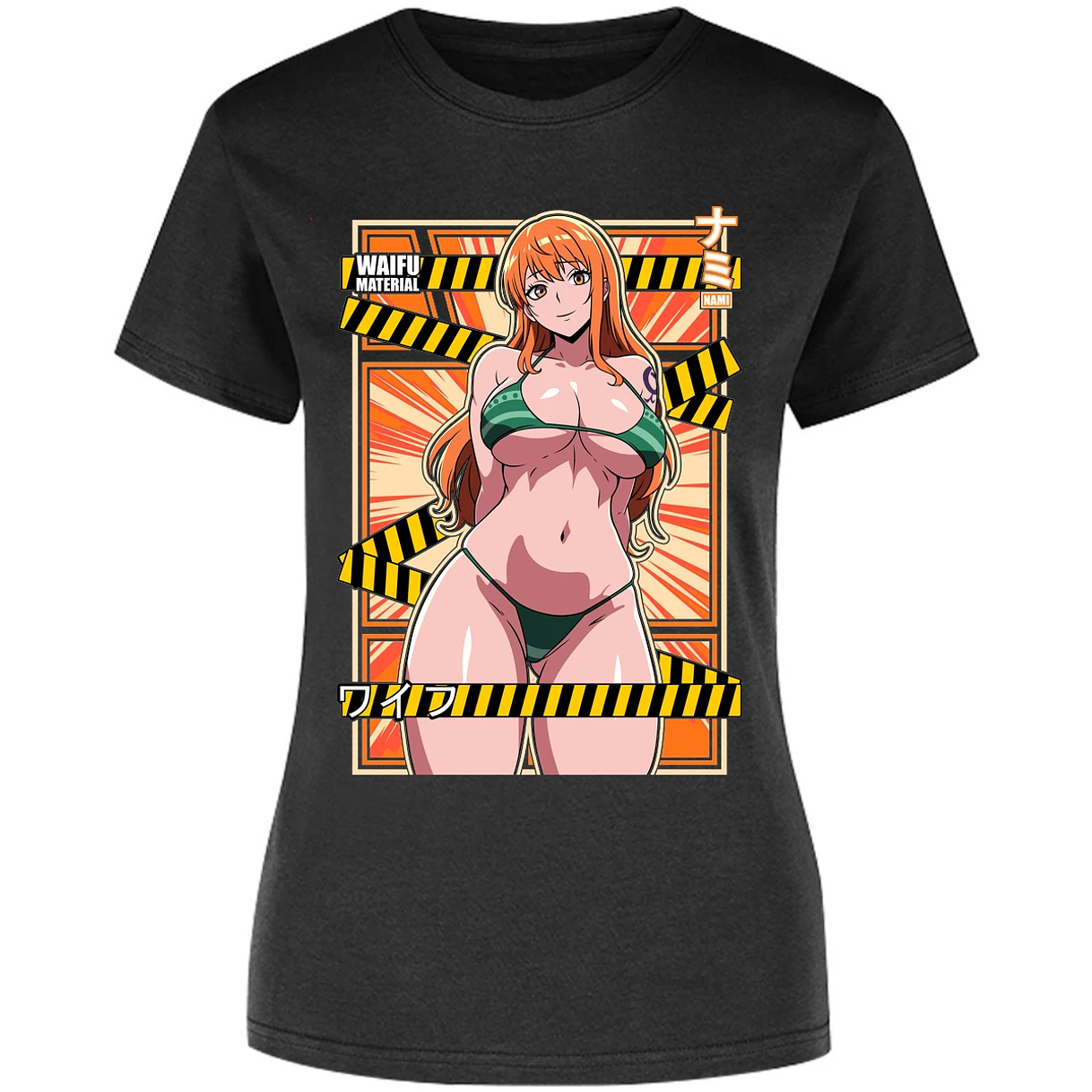 Blusa One Piece Waifu Nami Blusa para Mujer 9