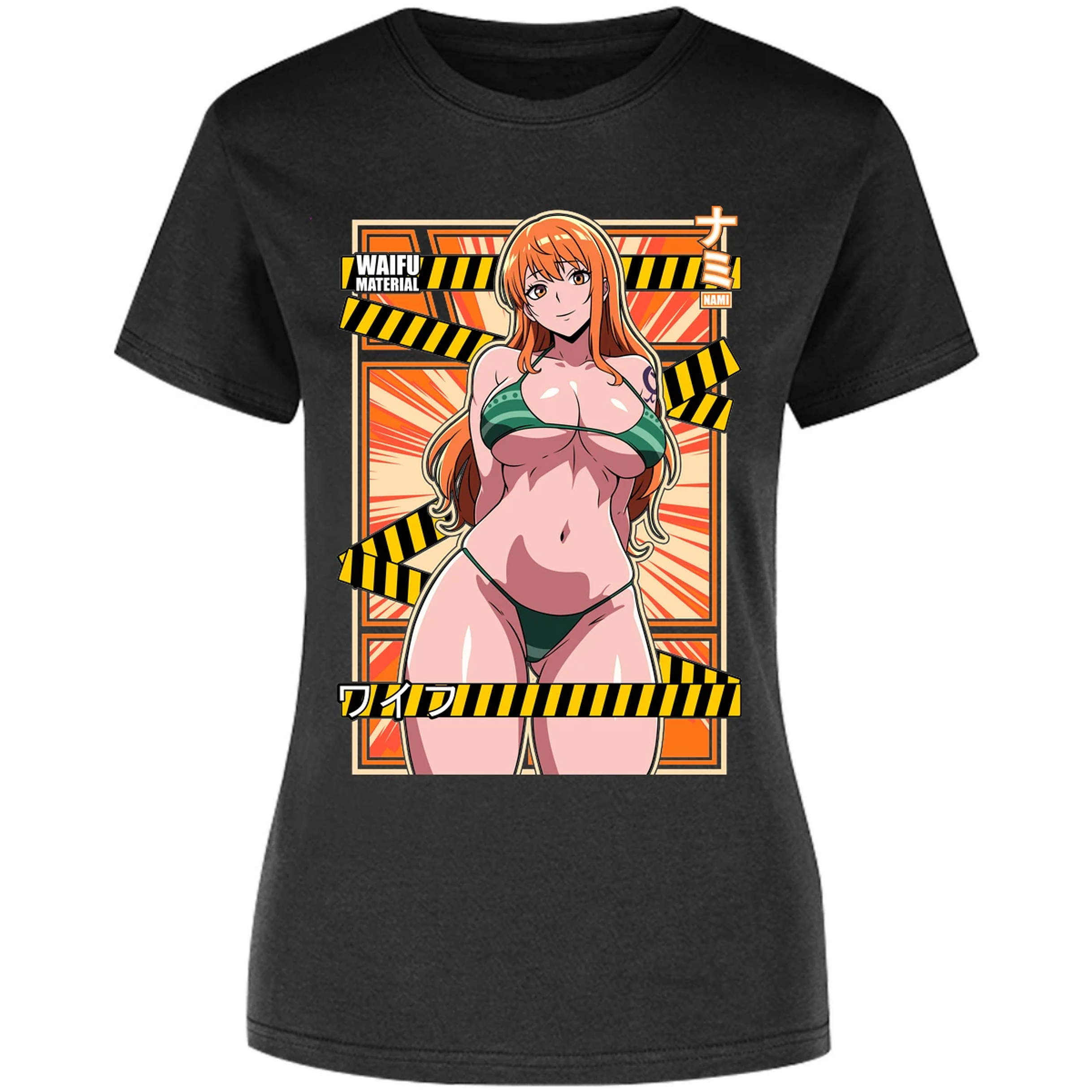 Blusa One Piece Waifu Nami Blusa para Mujer 9