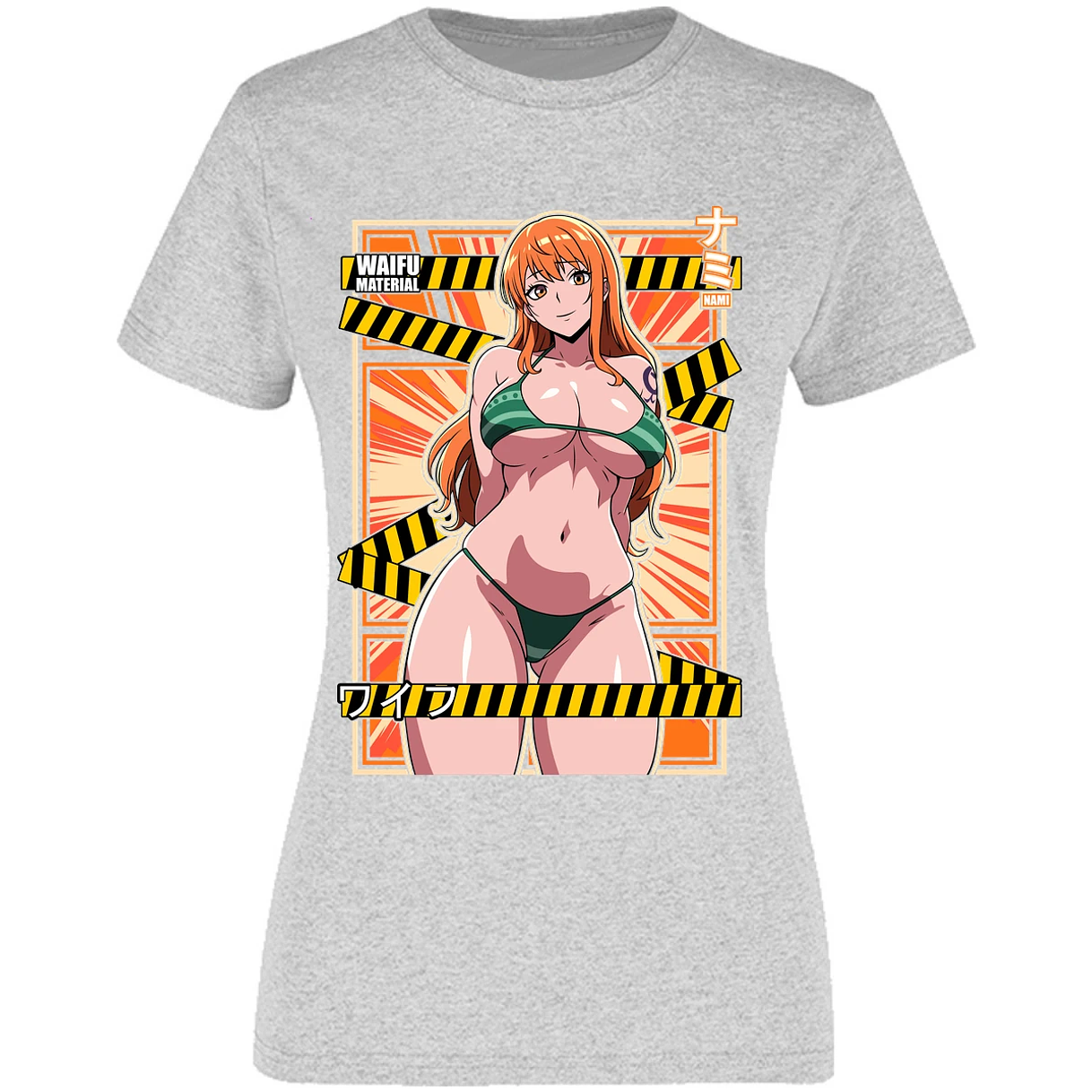 Blusa One Piece Waifu Nami Blusa para Mujer 11