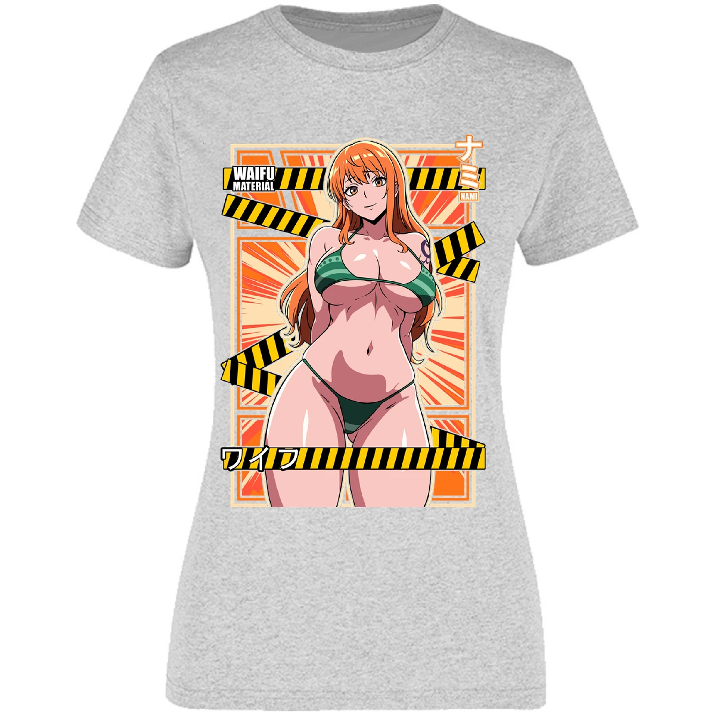 Blusa One Piece Waifu Nami Blusa para Mujer 11