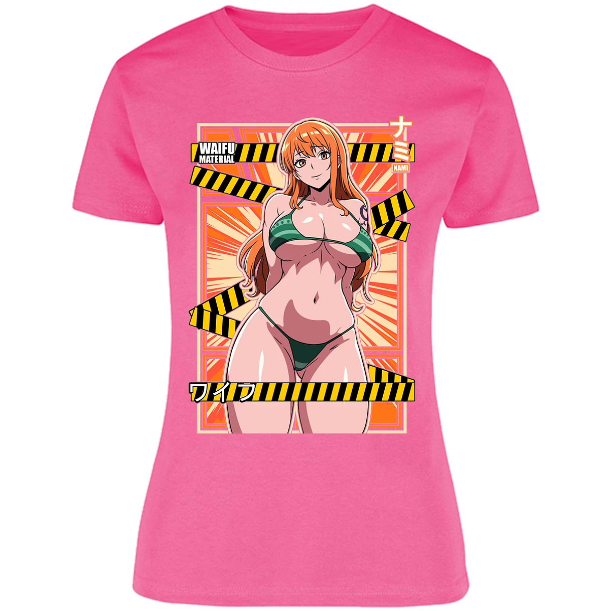 Blusa One Piece Waifu Nami Blusa para Mujer 13