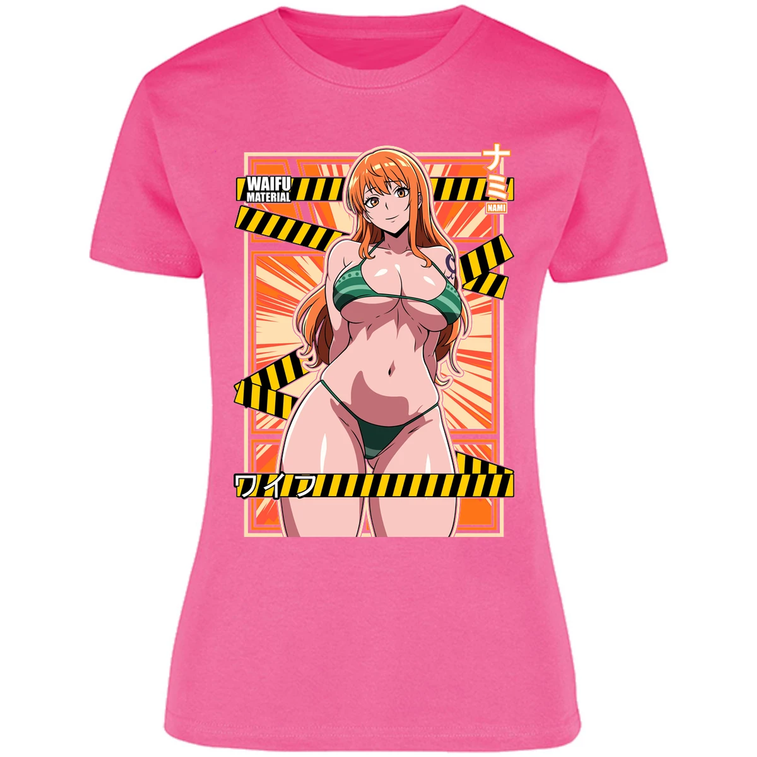 Blusa One Piece Waifu Nami Blusa para Mujer 13