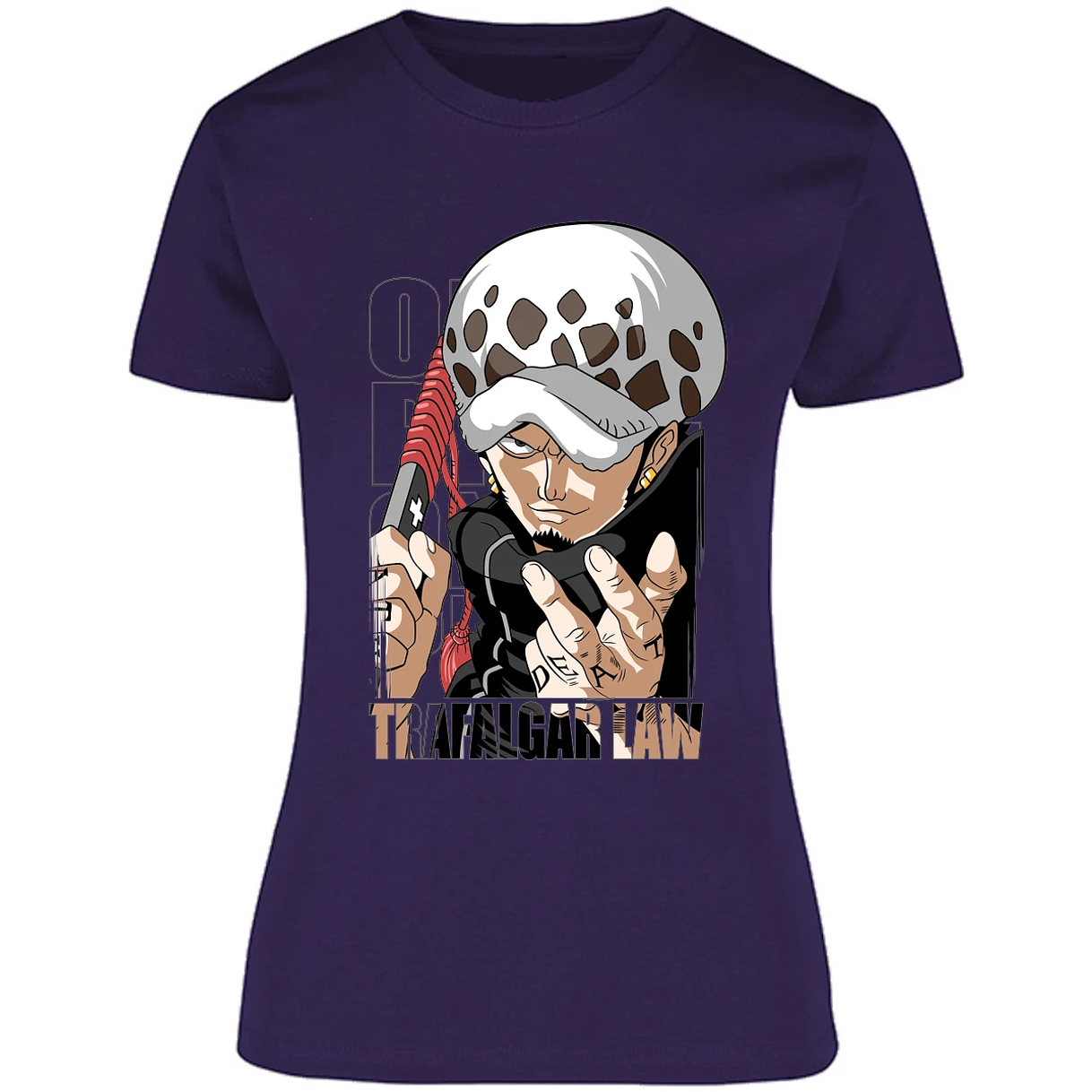 Blusa One Piece Trafalgar Blusa para Mujer 18