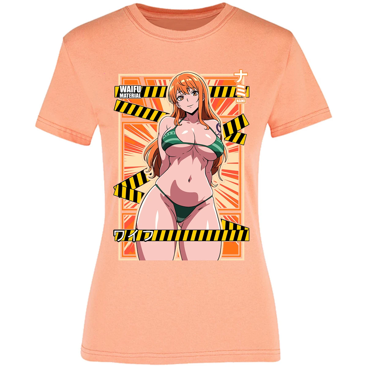 Blusa One Piece Waifu Nami Blusa para Mujer 21