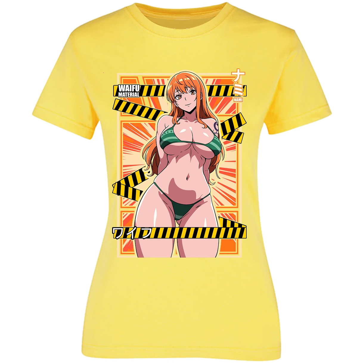 Blusa One Piece Waifu Nami Blusa para Mujer 25