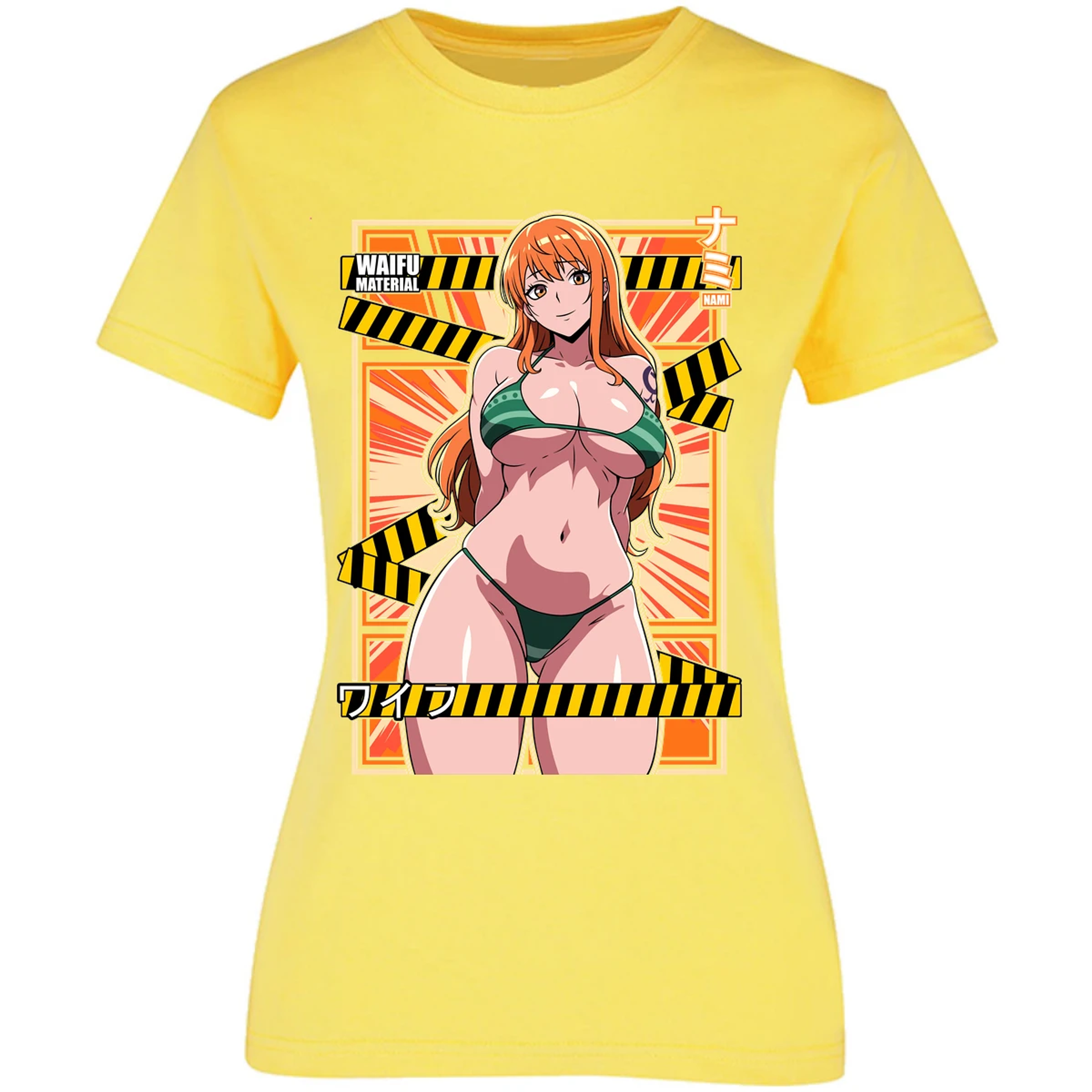 Blusa One Piece Waifu Nami Blusa para Mujer 25