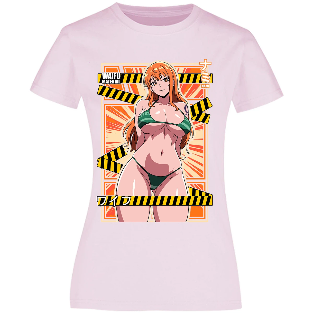 Blusa One Piece Waifu Nami Blusa para Mujer 29