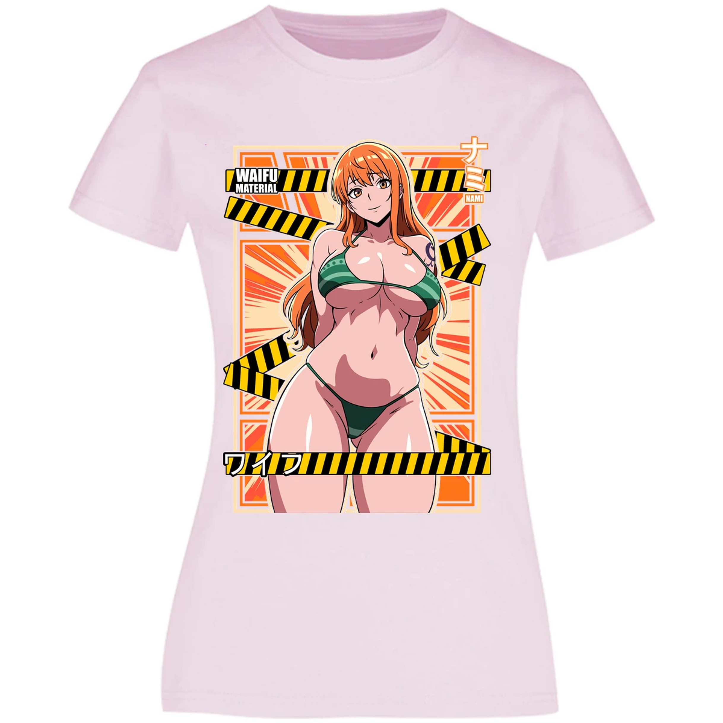 Blusa One Piece Waifu Nami Blusa para Mujer 29