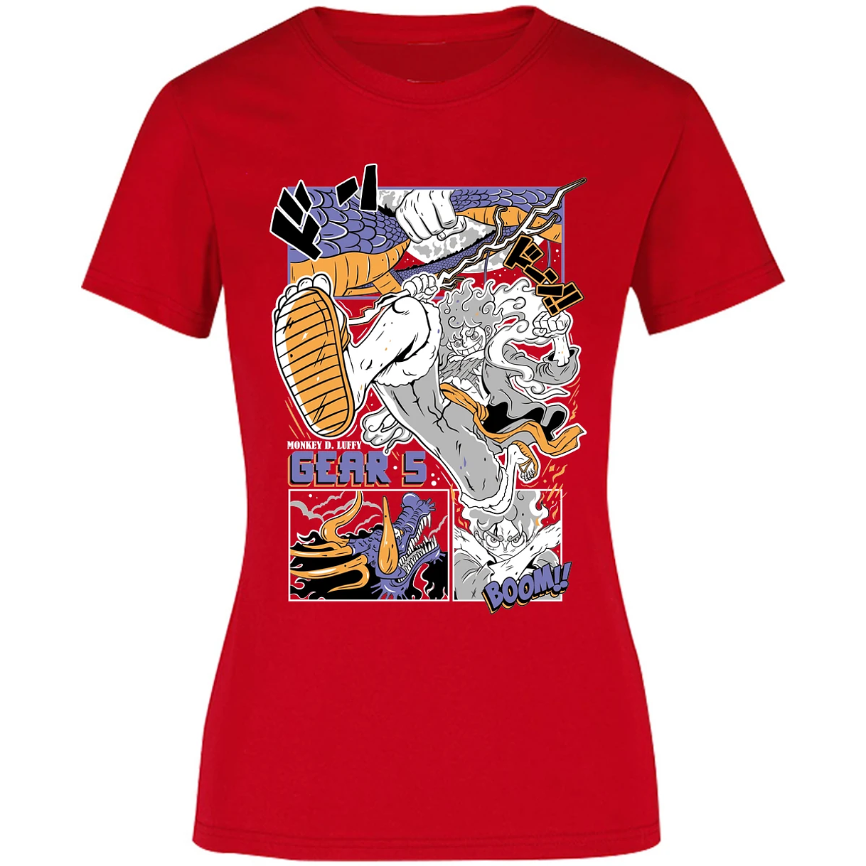 Blusa One Piece Luffy Gear 5 Blusa para Mujer 3