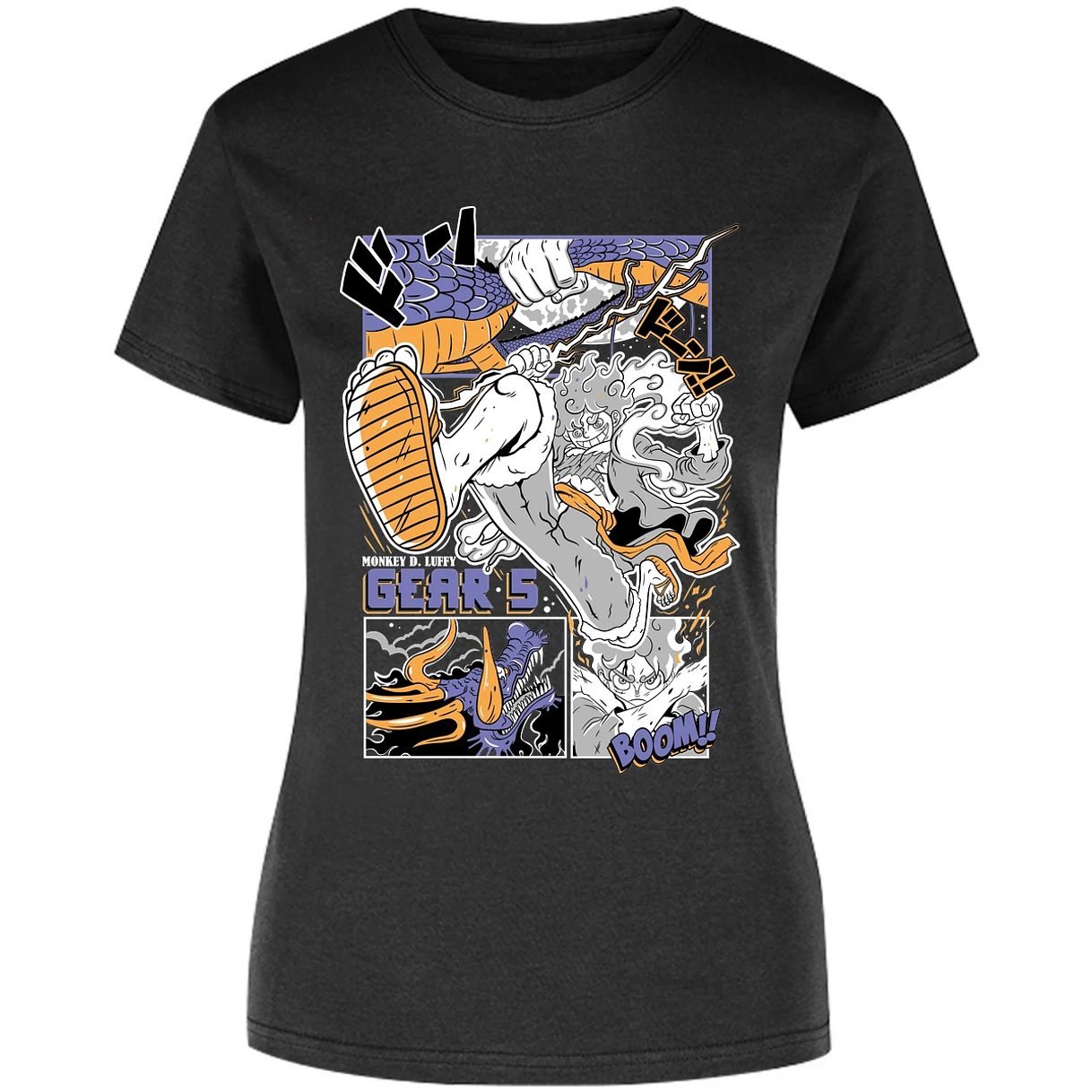 Blusa One Piece Luffy Gear 5 Blusa para Mujer 31