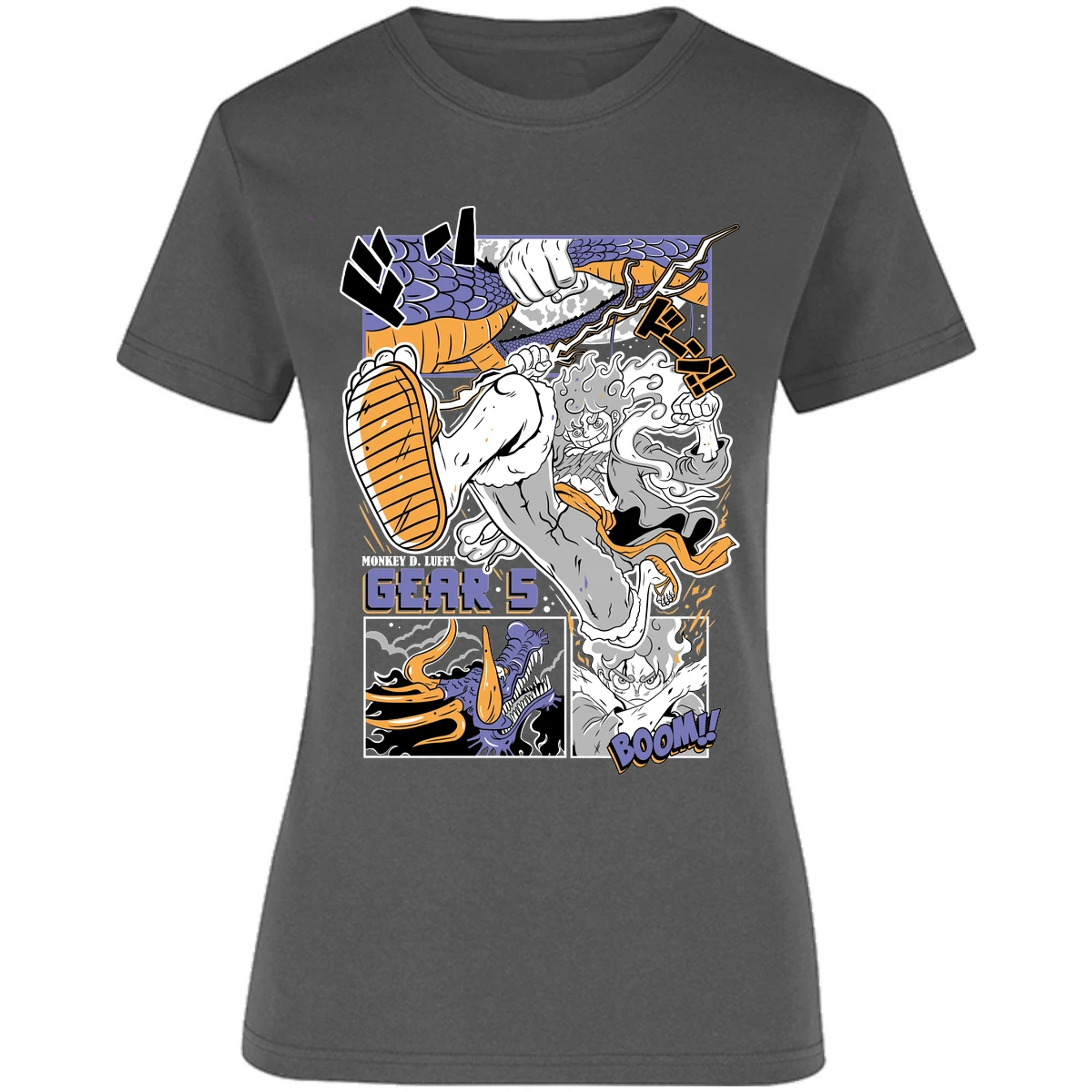 Blusa One Piece Luffy Gear 5 Blusa para Mujer 28