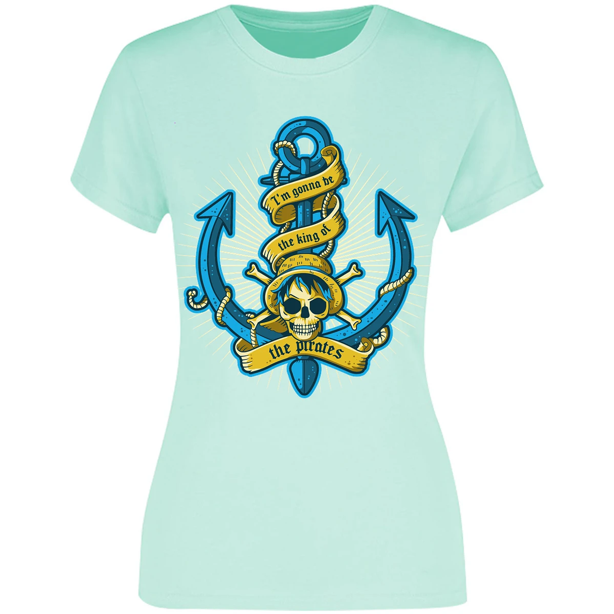 Blusa One Piece Luffyancla Blusa para Mujer 12