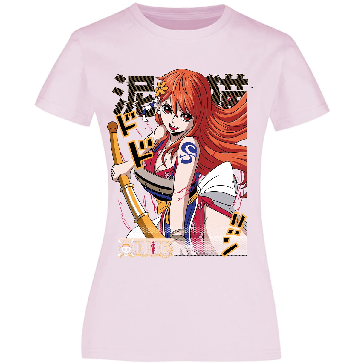 Blusa One Piece Nami Anime Blusa para Mujer 10