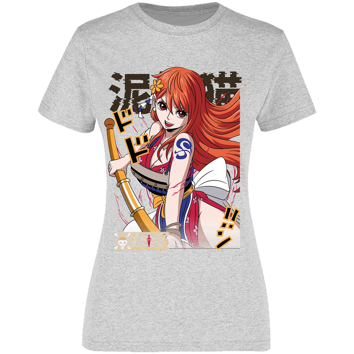 Blusa One Piece Nami Anime Blusa para Mujer 17