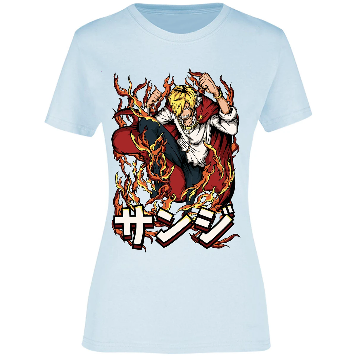 Blusa One Piece Sanji Blusa para Mujer 45