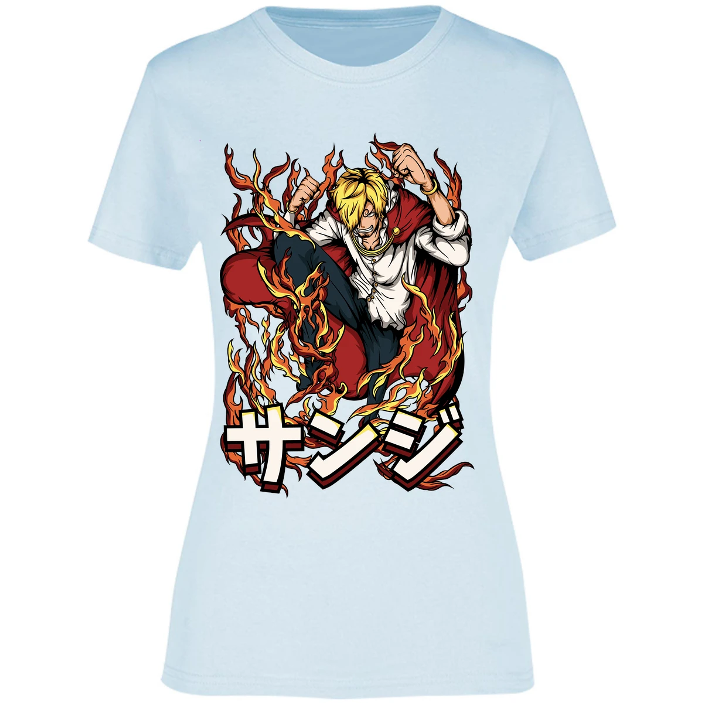 Blusa One Piece Sanji Blusa para Mujer 45