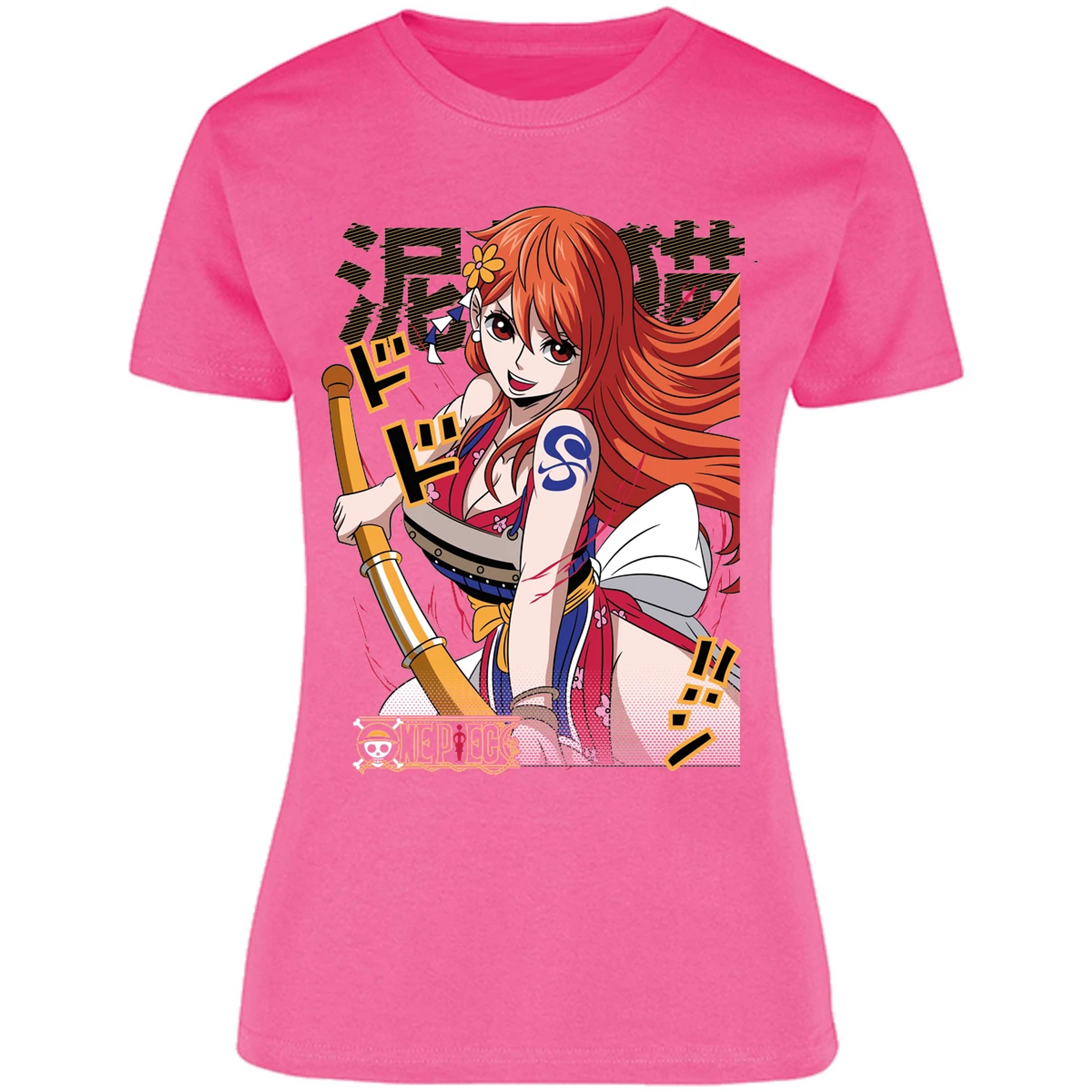 Blusa One Piece Nami Anime Blusa para Mujer 23