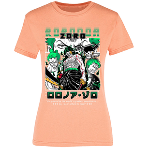 Blusa One Piece Zoro One Piece Blusa para Mujer