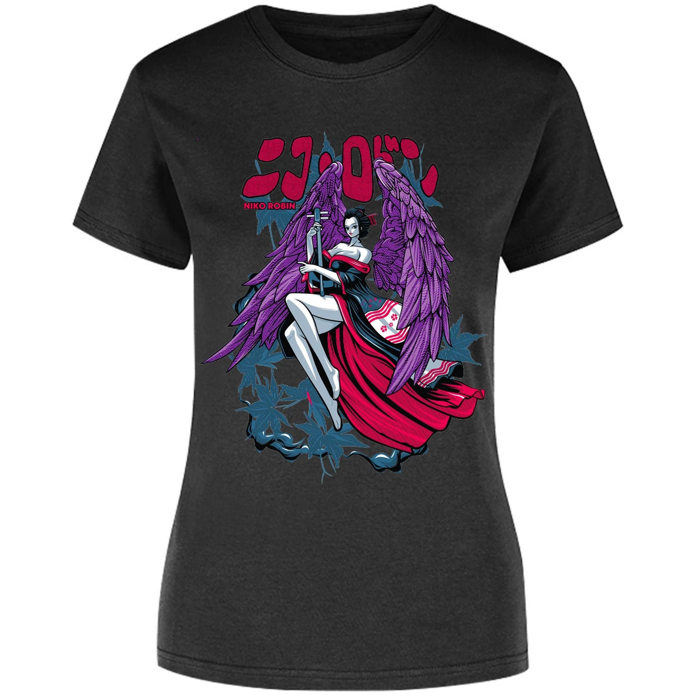 Blusa One Piece Nico Robin Blusa para Mujer 8