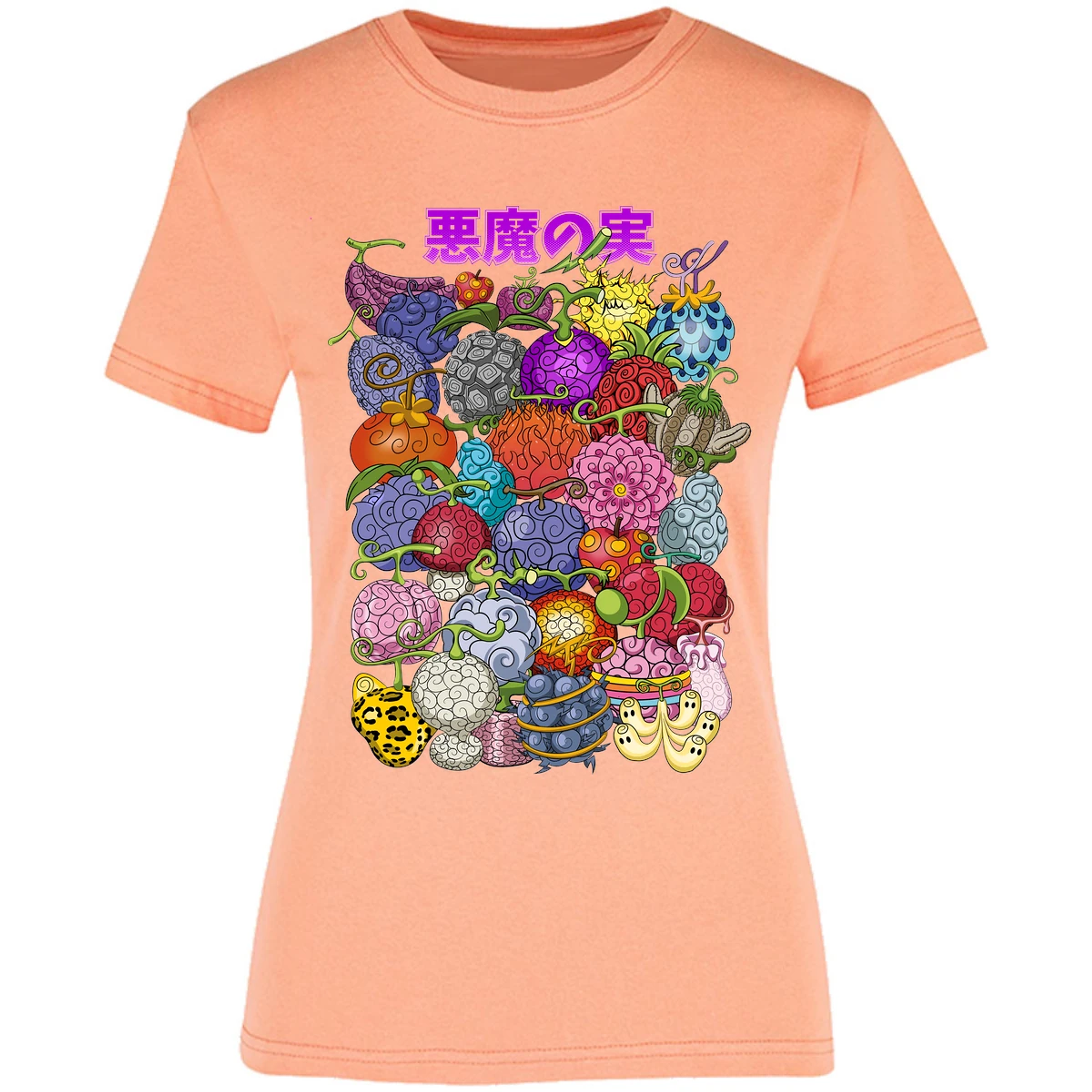 Blusa One Piece Frutas Del Diablo Blusa para Mujer 18