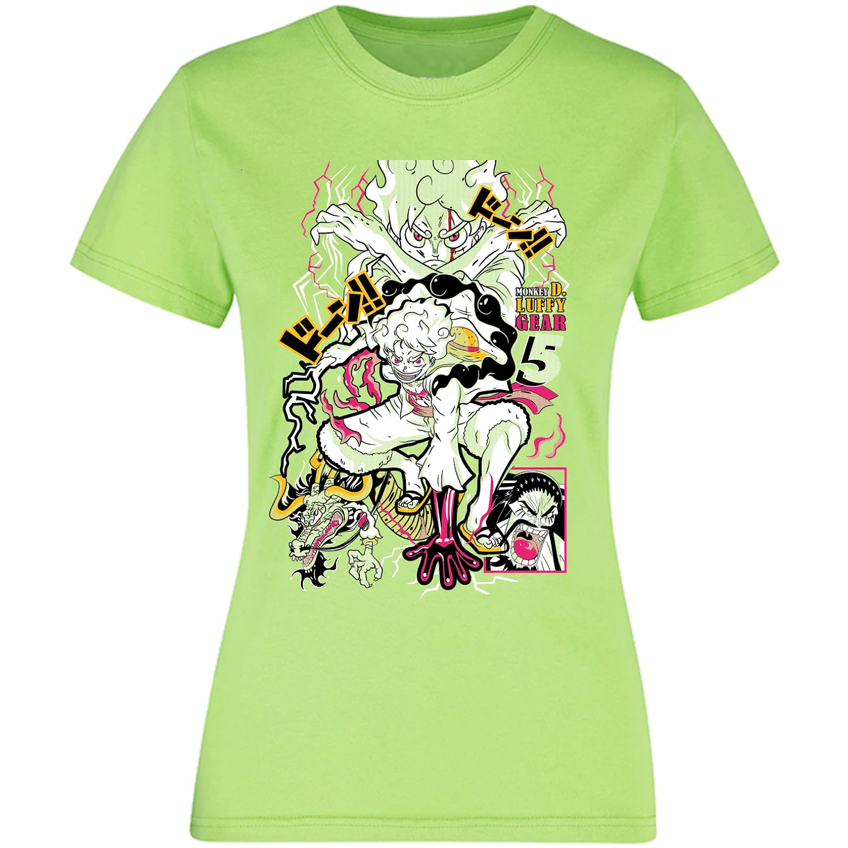 Blusa One Piece Luffy Gear 5 Blusa para Mujer 2
