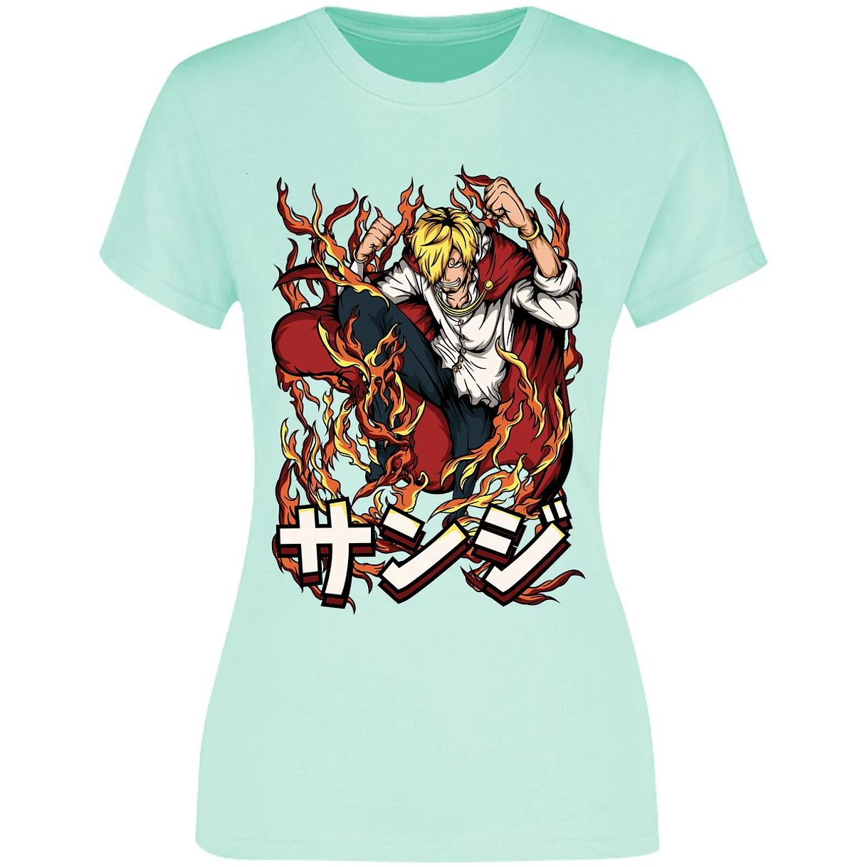 Blusa One Piece Sanji Blusa para Mujer 46