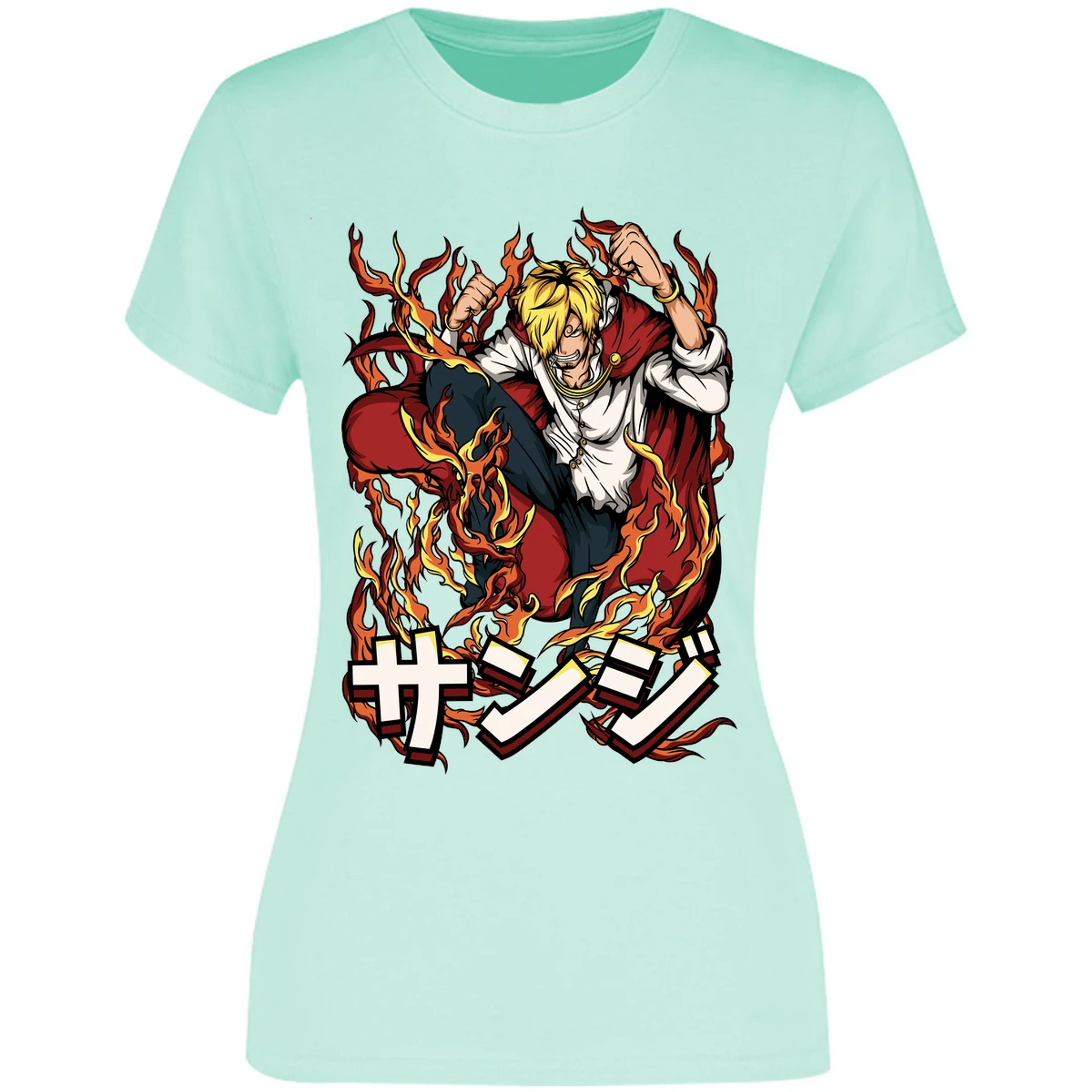 Blusa One Piece Sanji Blusa para Mujer 46