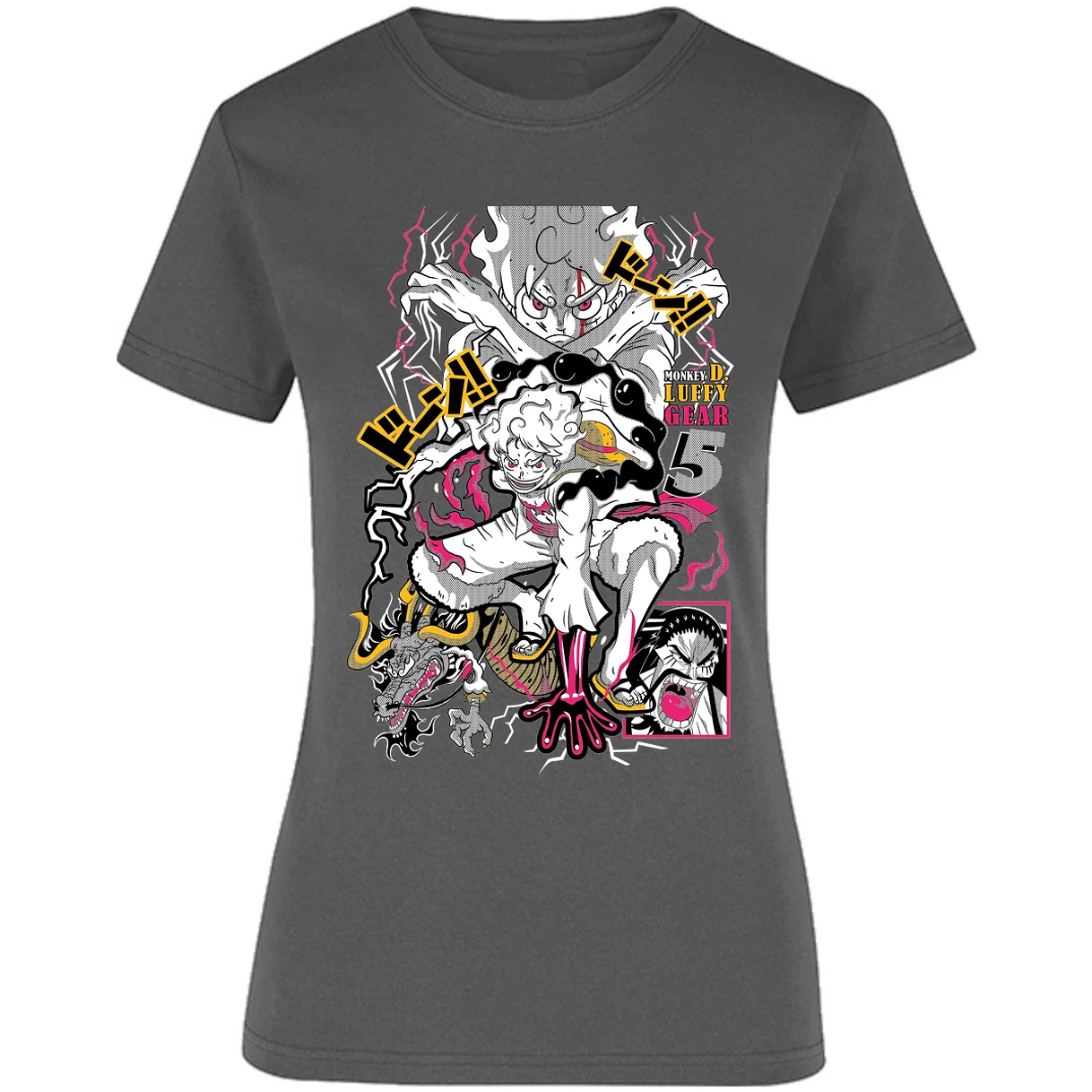 Blusa One Piece Luffy Gear 5 Blusa para Mujer 20