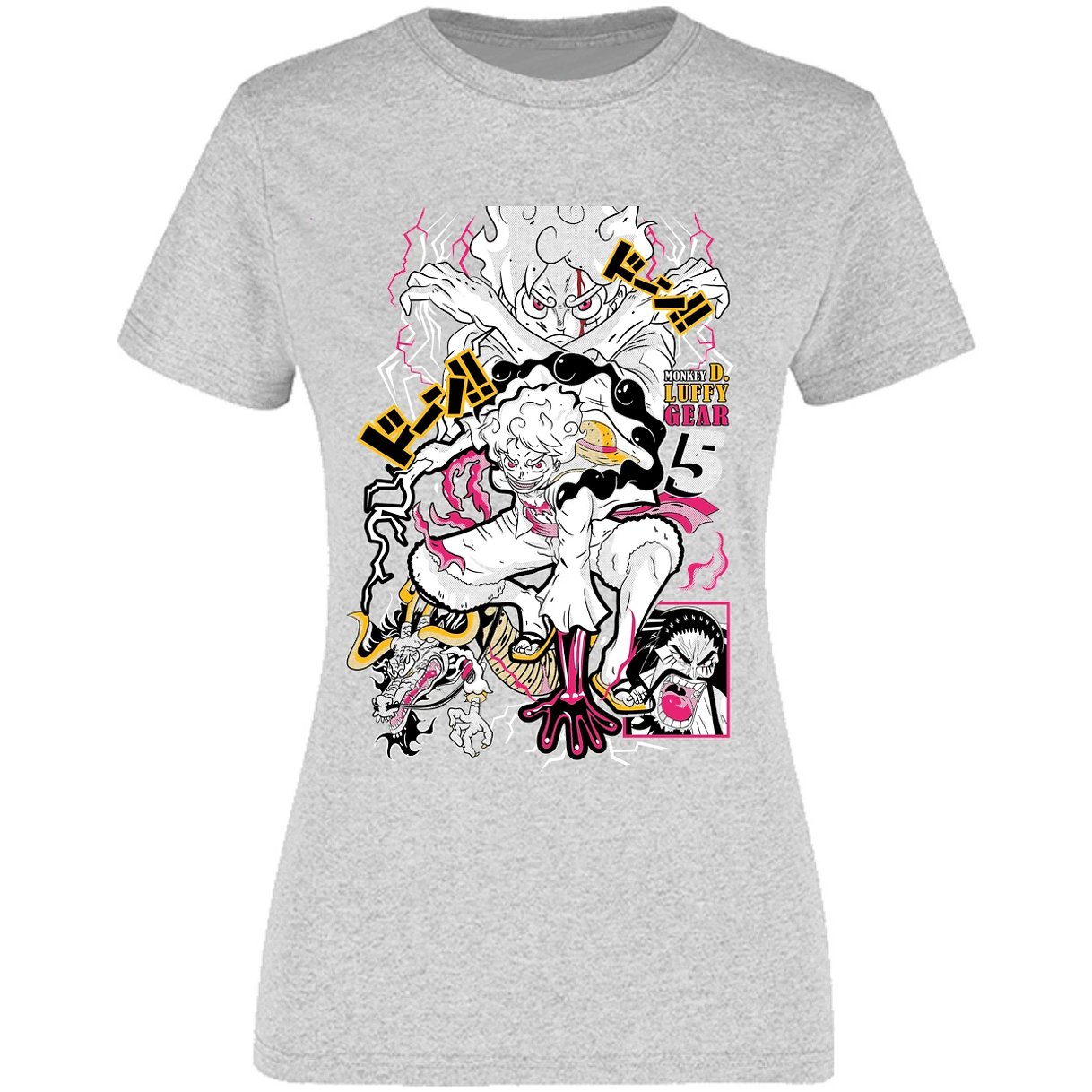 Blusa One Piece Luffy Gear 5 Blusa para Mujer 34
