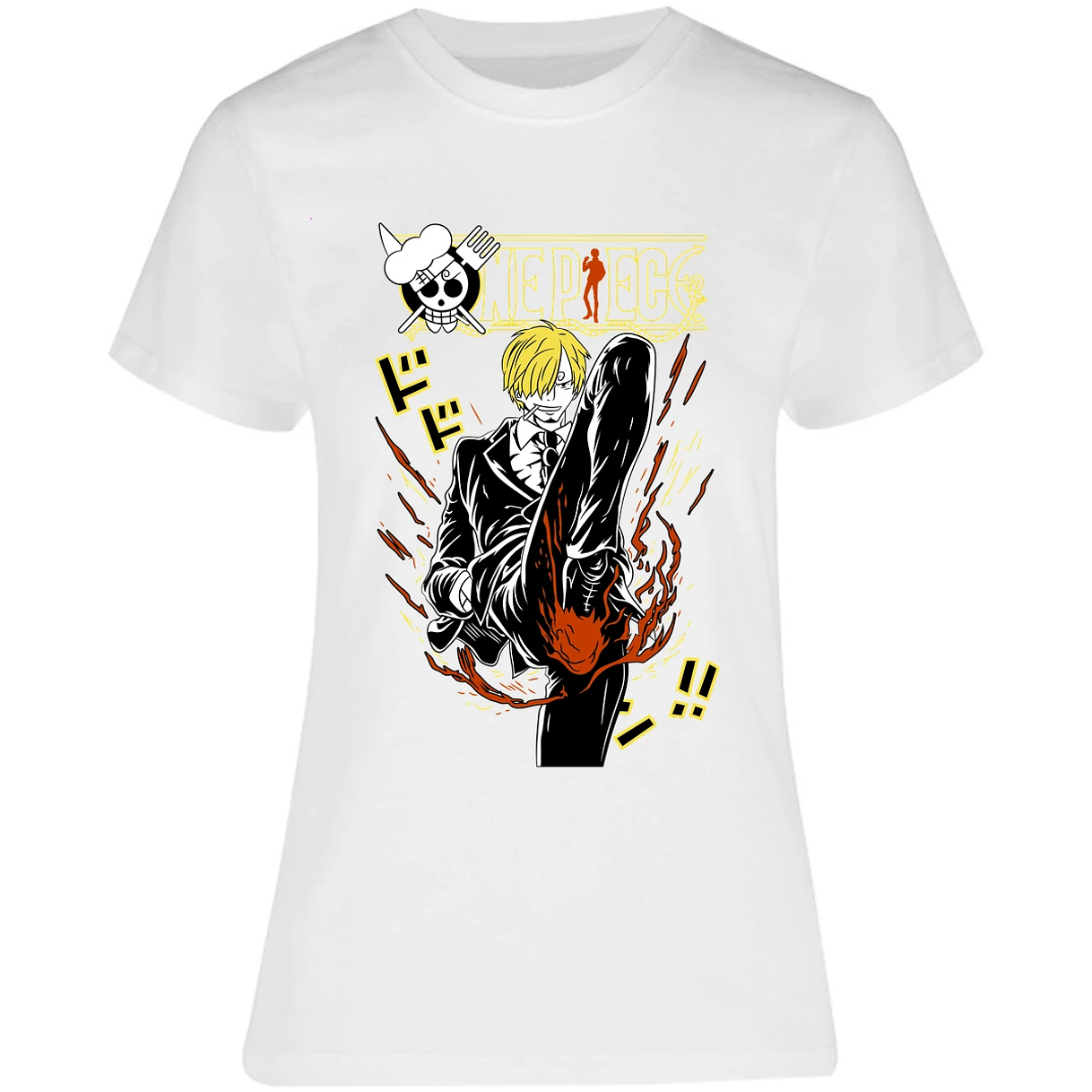 Blusa One Piece Sanji 1 Blusa para Mujer 5