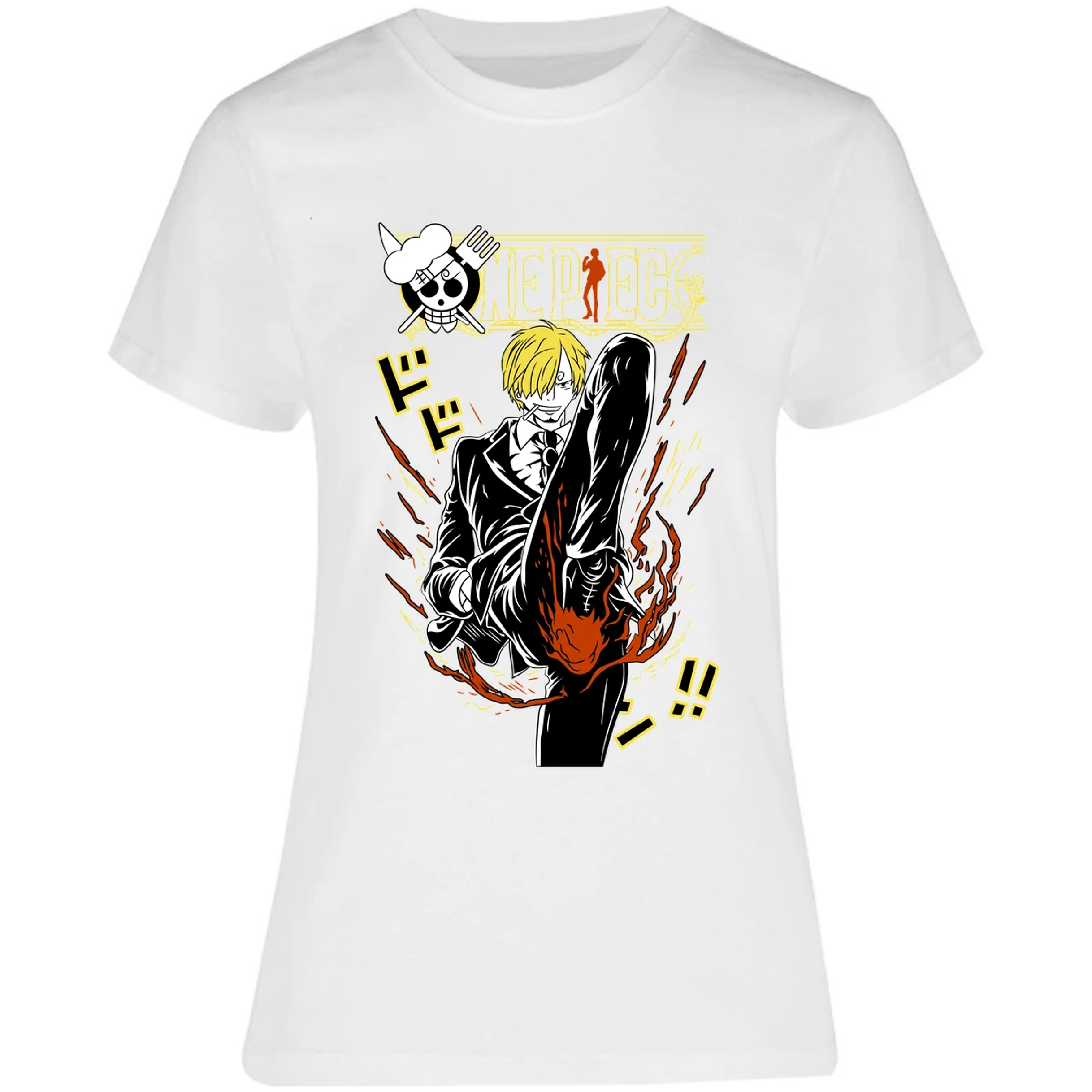 Blusa One Piece Sanji 1 Blusa para Mujer 5