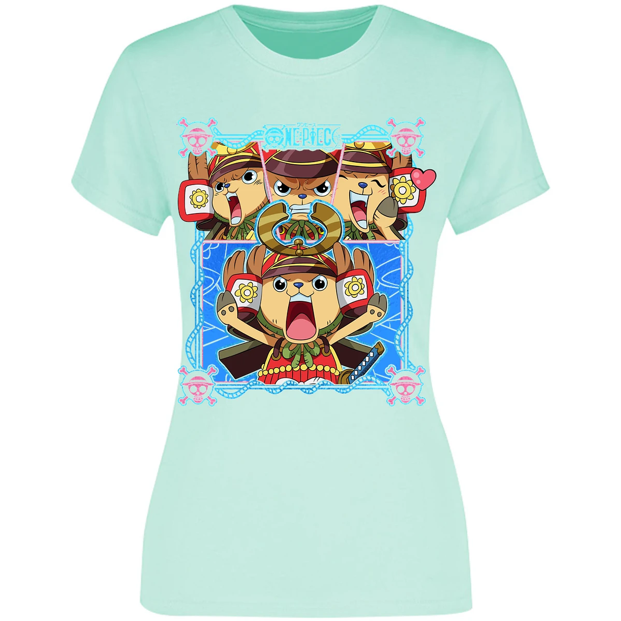 Blusa One Piece Tony Tony Chopper Blusa para Mujer 2