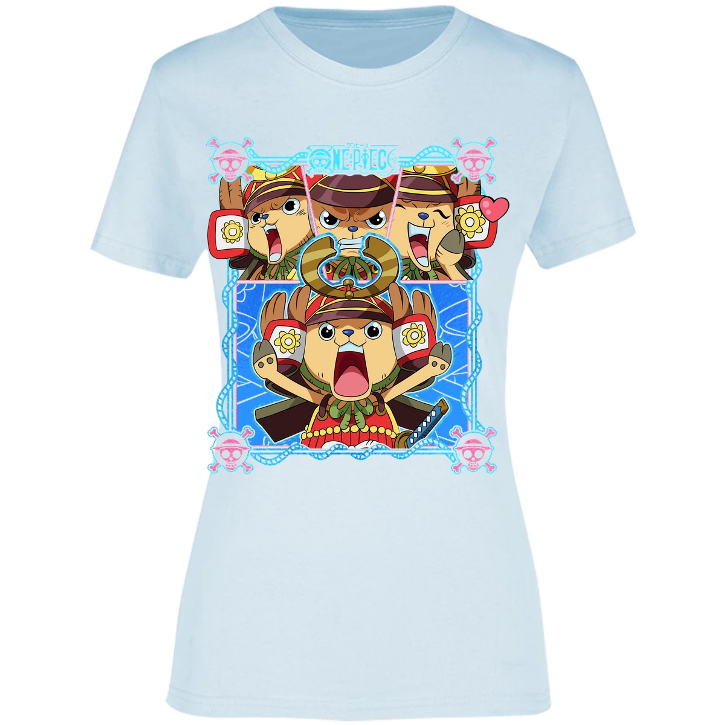 Blusa One Piece Tony Tony Chopper Blusa para Mujer 3