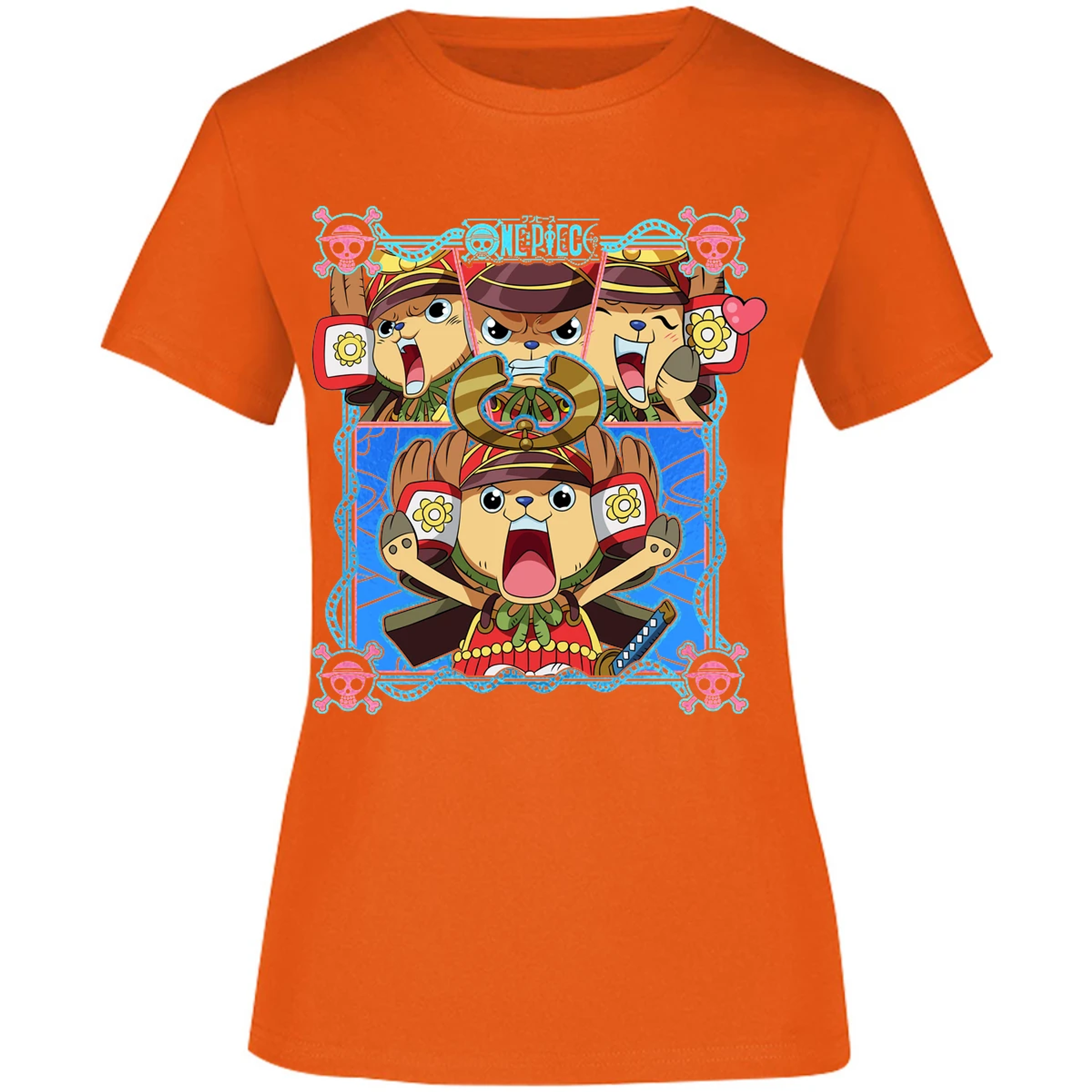 Blusa One Piece Tony Tony Chopper Blusa para Mujer 4