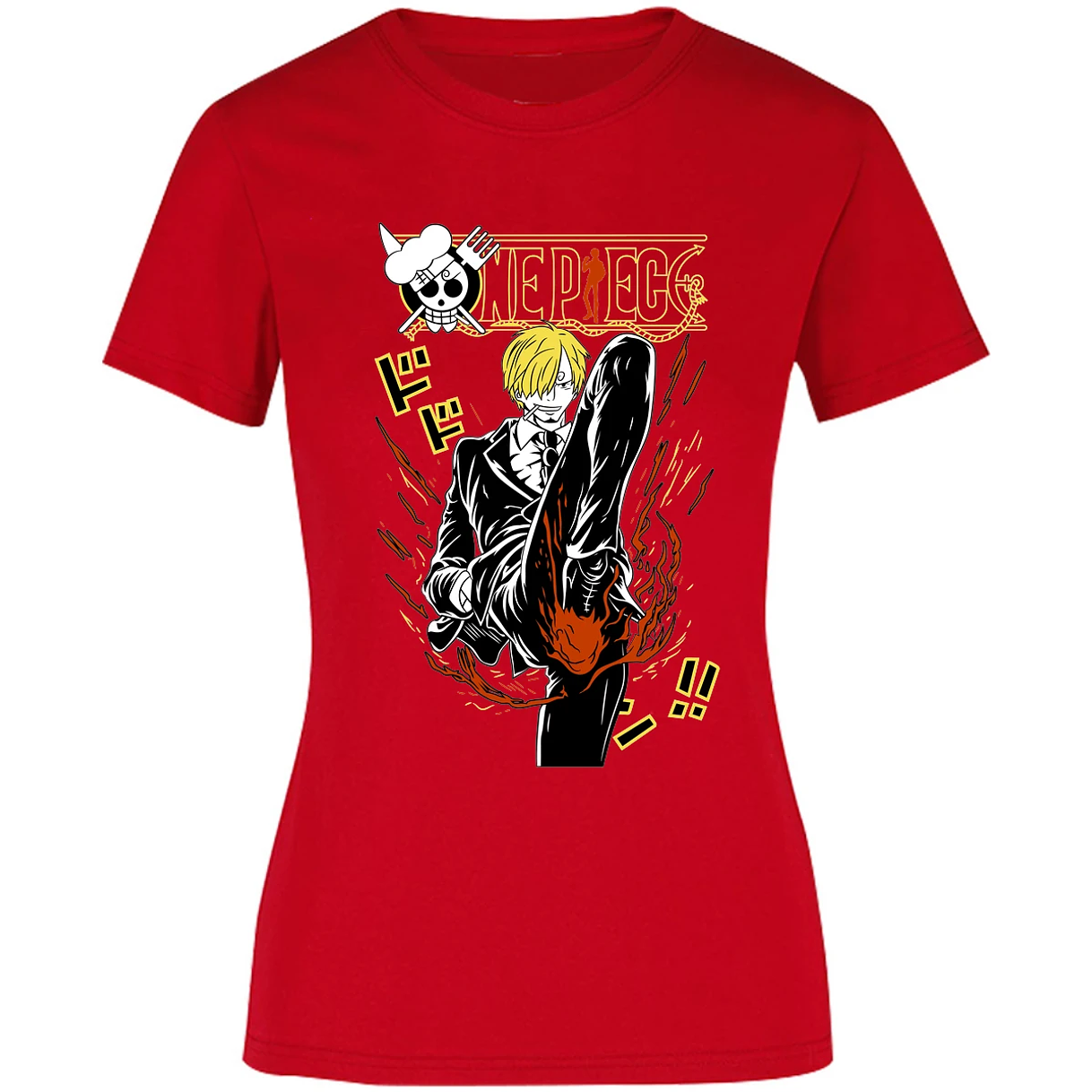 Blusa One Piece Sanji 1 Blusa para Mujer 2