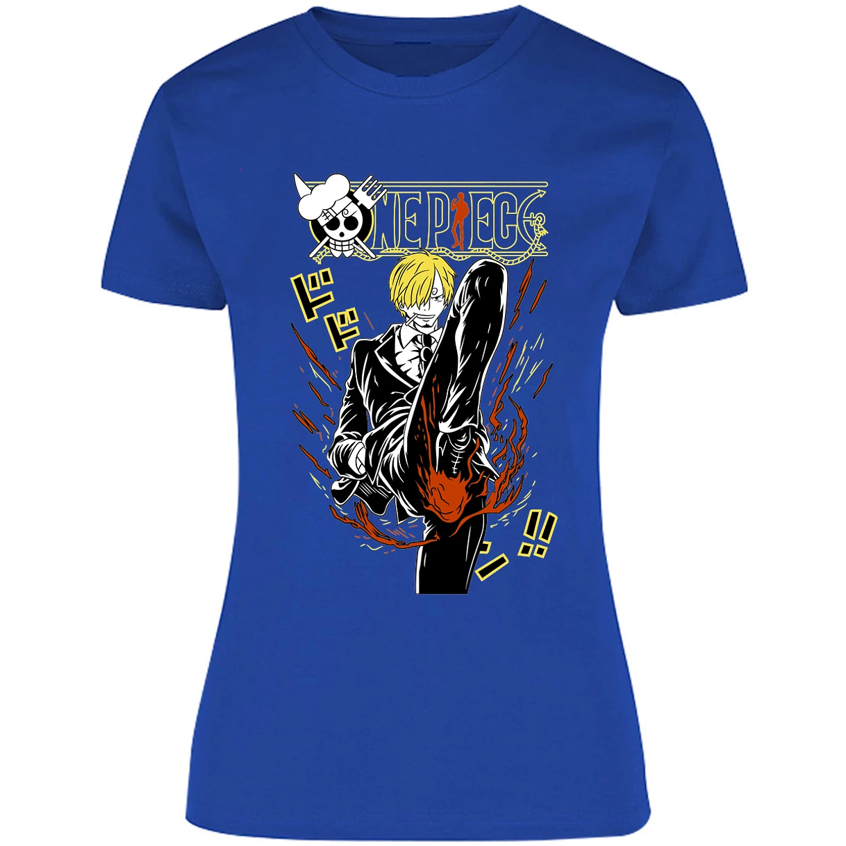 Blusa One Piece Sanji 1 Blusa para Mujer 3