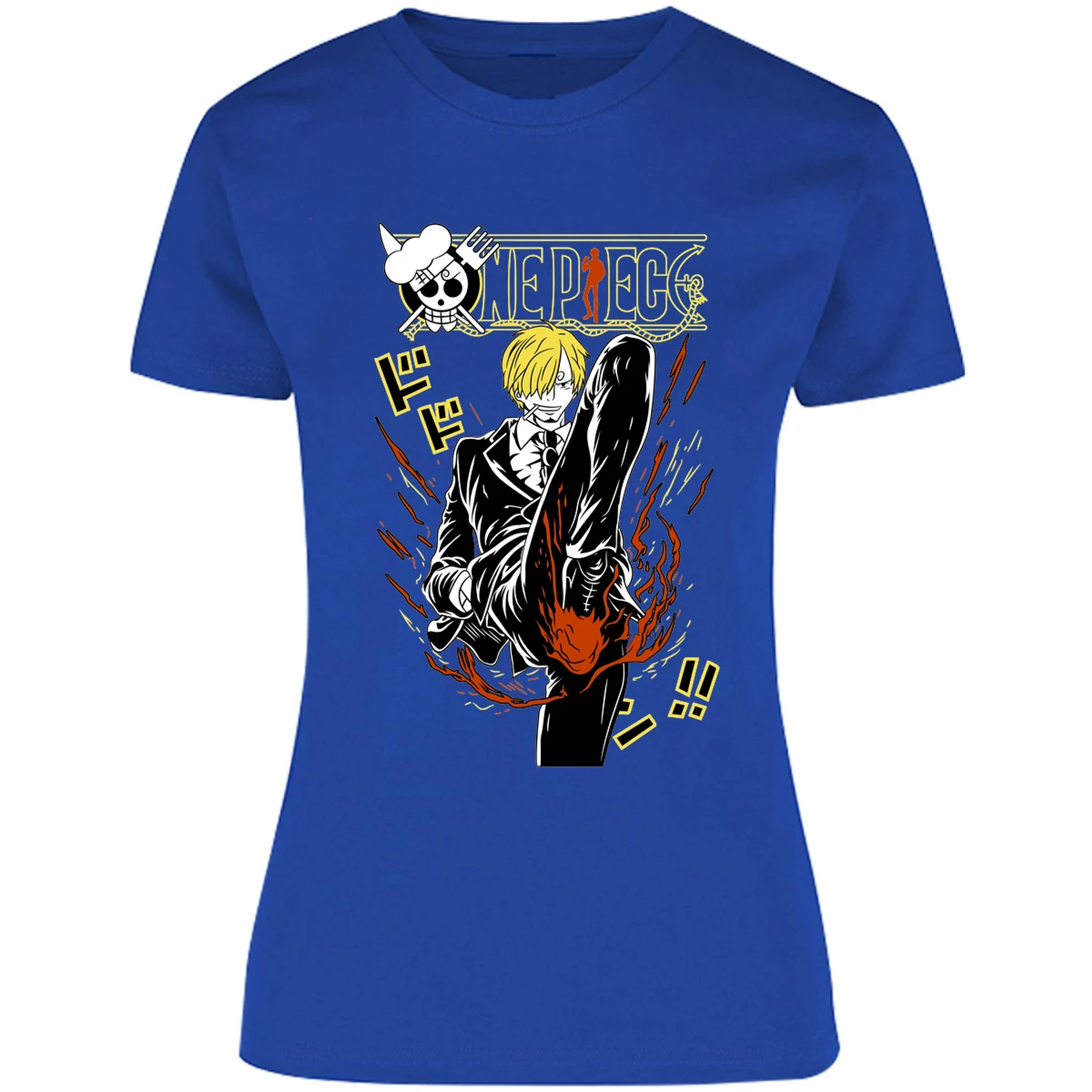 Blusa One Piece Sanji 1 Blusa para Mujer 3